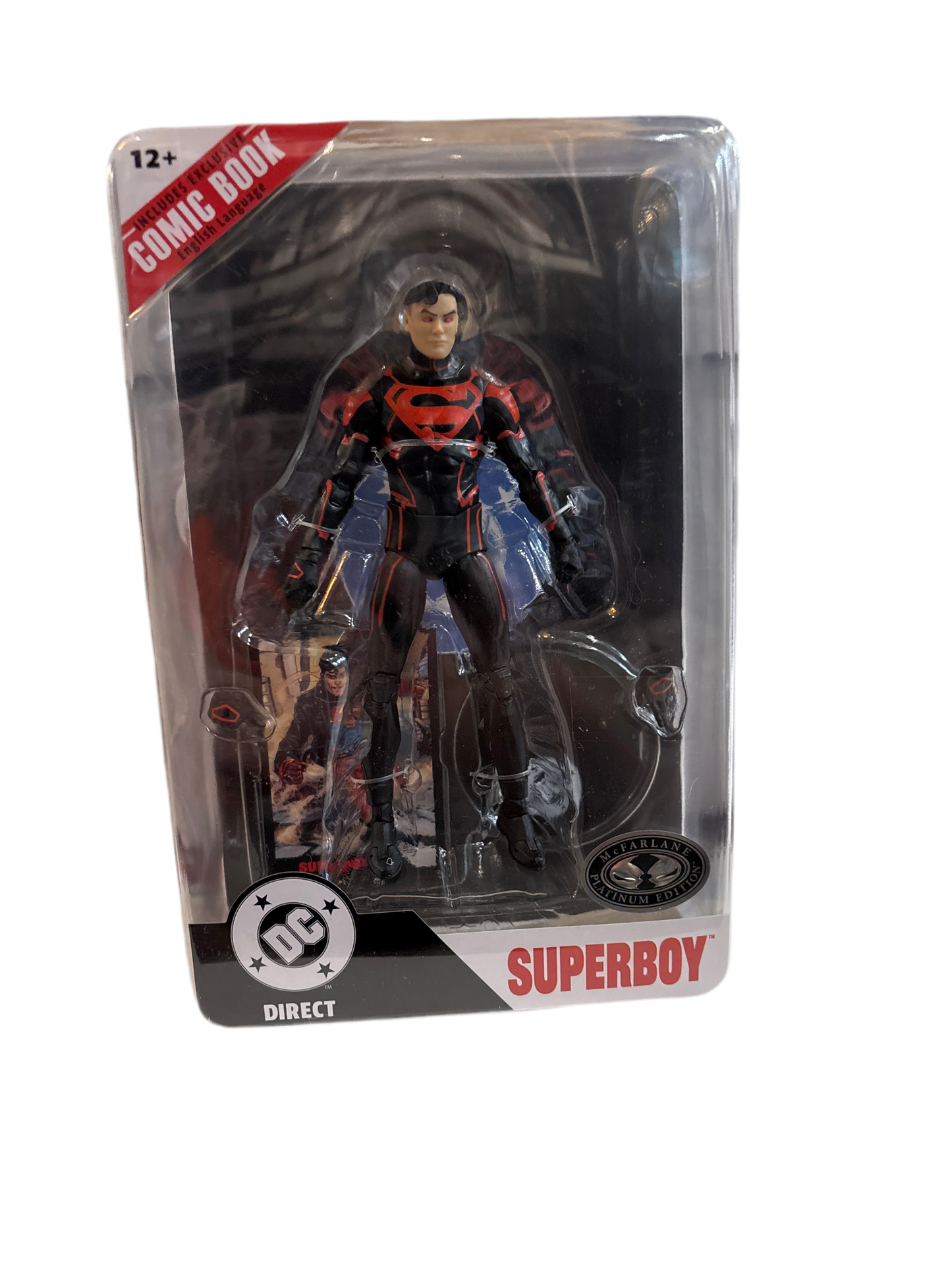 McFarlane Superboy Platinum Edition DC Direct
