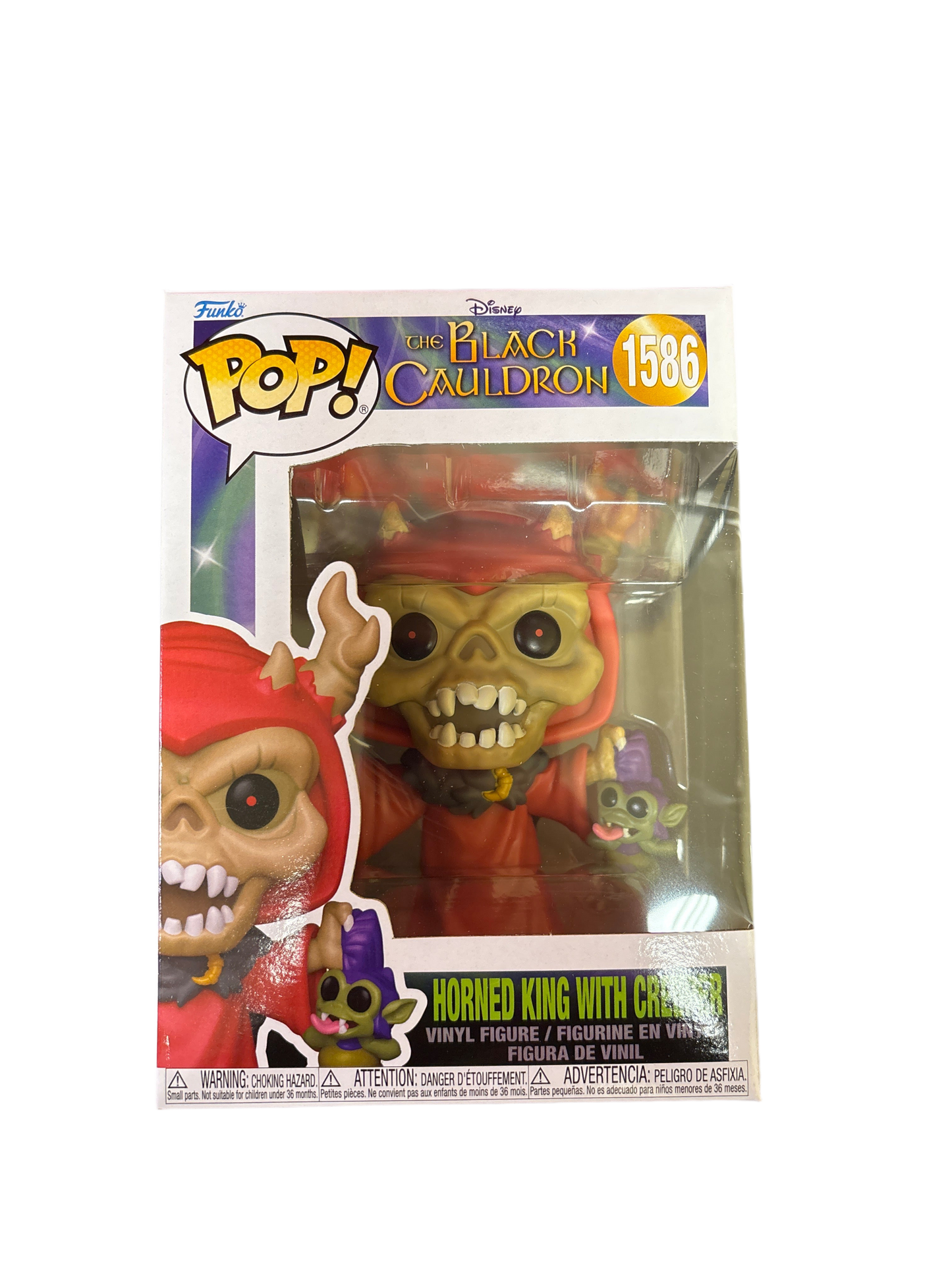 Funko The Black Cauldron Funko Pop! Horned King With Creeper #1586 Vinyl Figure