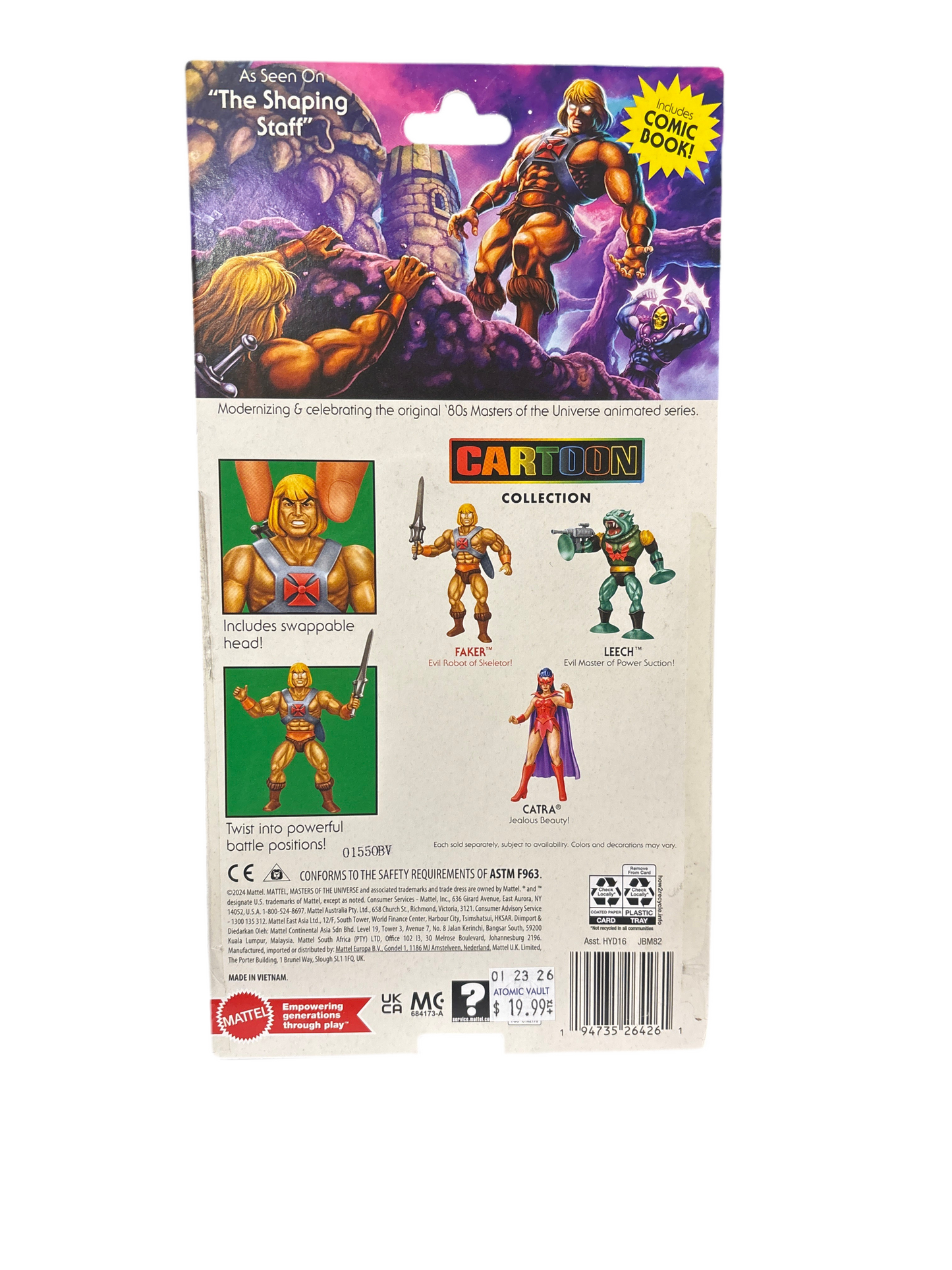 Mattel He-Man and the Monsters Of The Universe Faker Evil Robot of Skeletor
