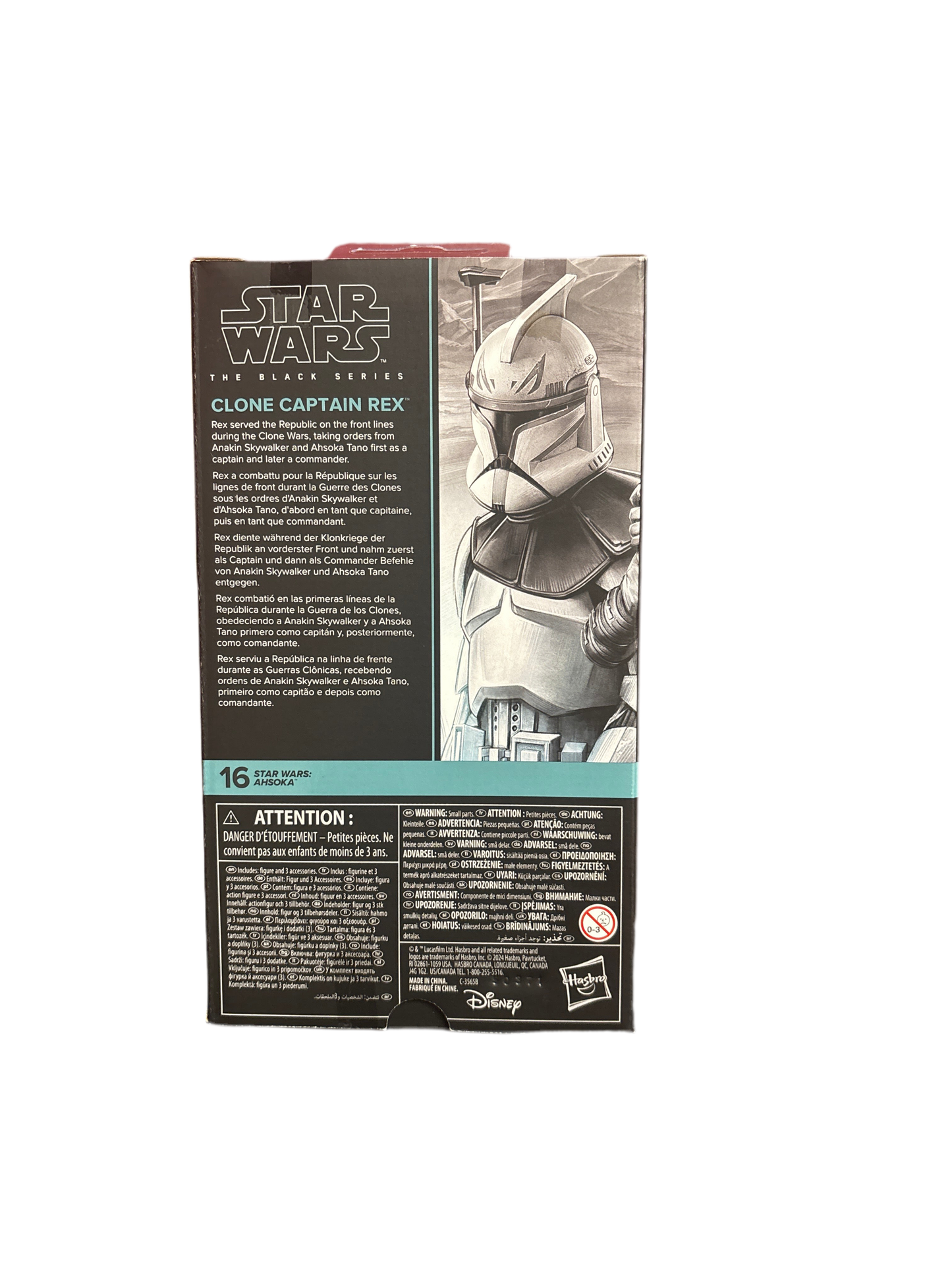 Hasbro Star Wars Black Series Captain Rex 16
