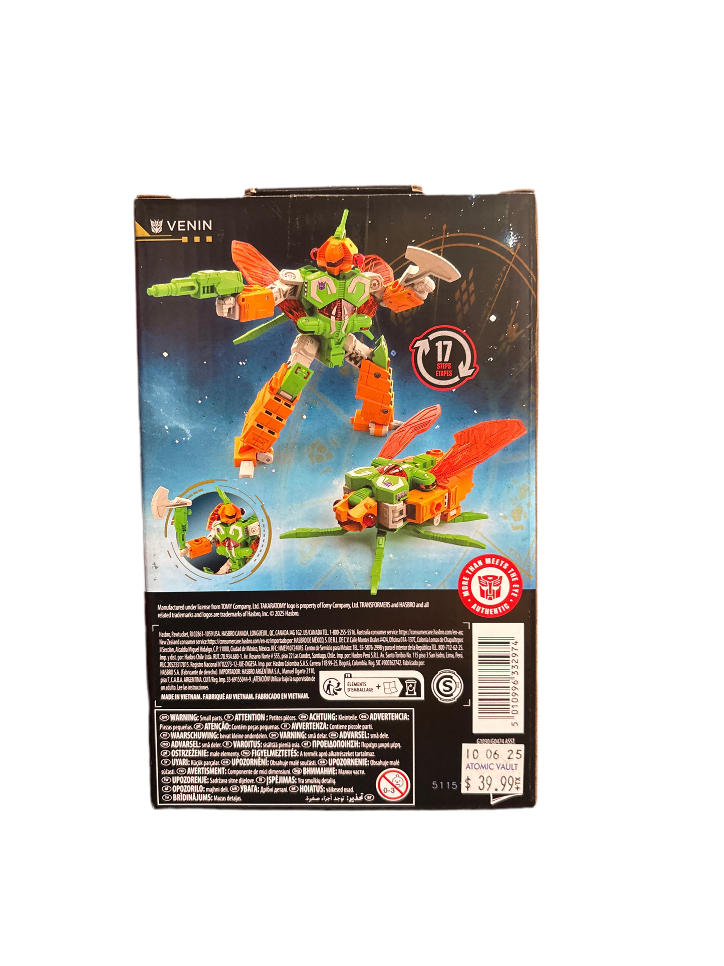 Hasbro Transformers Age Of The Primes Venin