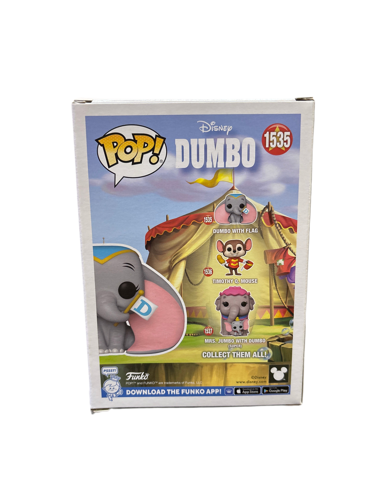Funko Dumbo with flag #1535