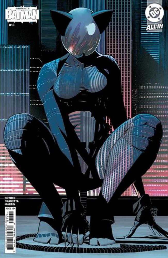 Absolute Batman #13 Cover H 1 in 25 Nick Dragotta Stealth Mode Card Stock Variant