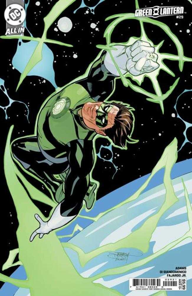 Green Lantern #29 Cover B Terry Dodson & Rachel Dodson Card Stock Variant