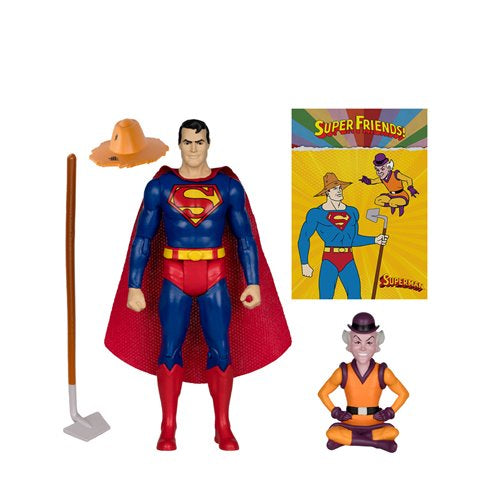 McFarlane - DC Retro Super Friends Superman and Mr. Mxyzptlk 6-Inch Scale Action Figure