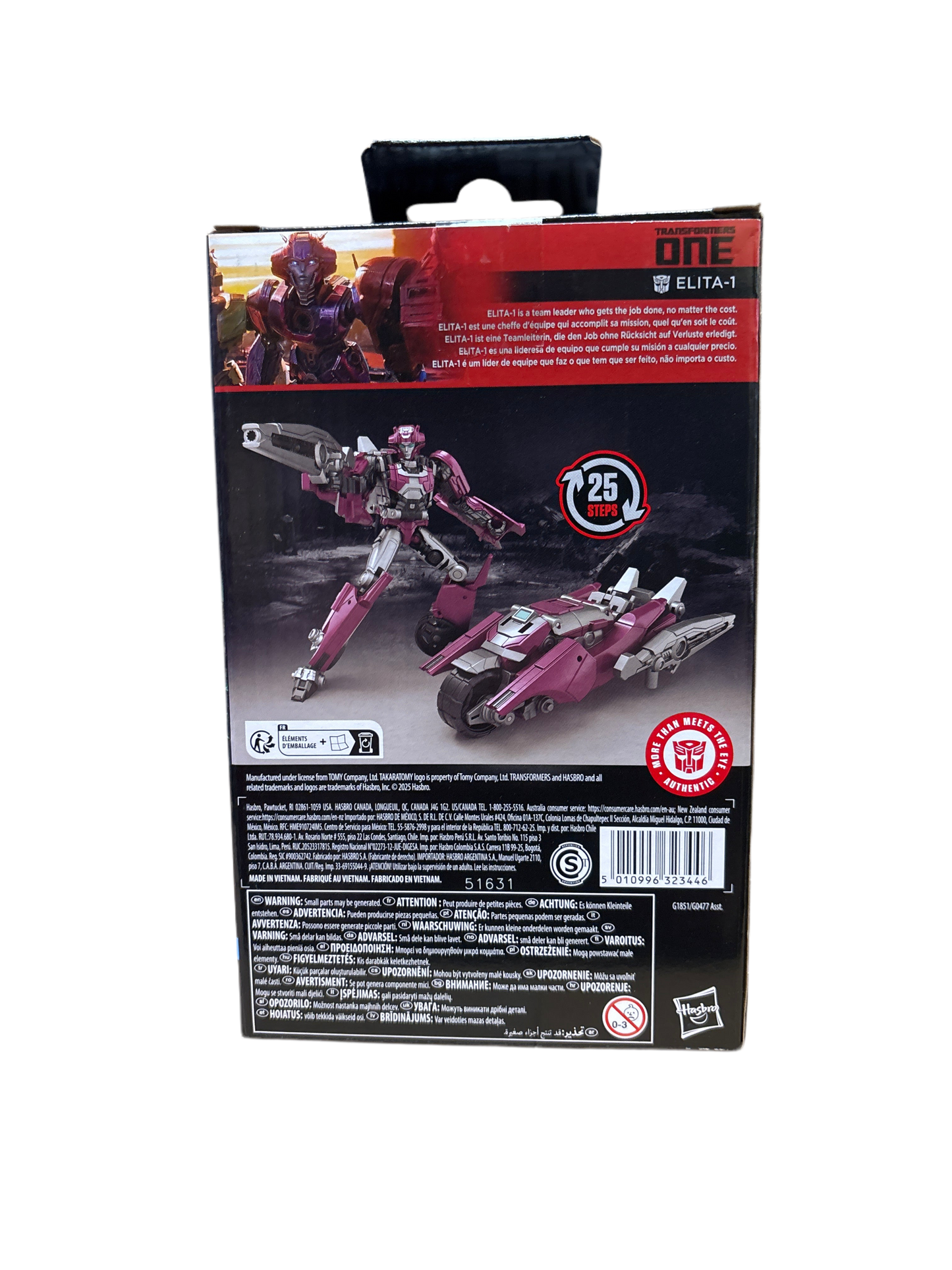Hasbro Transformers Studio Series Elita-1