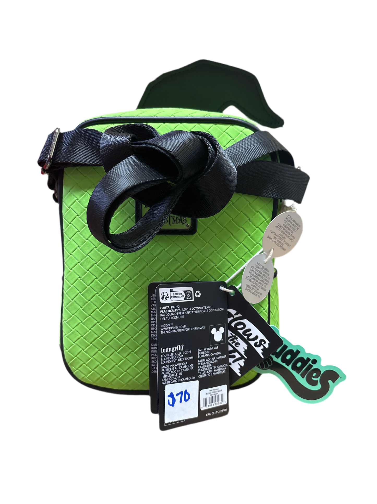 Loungefly NBC Oogie Boogie Crossbody Bag