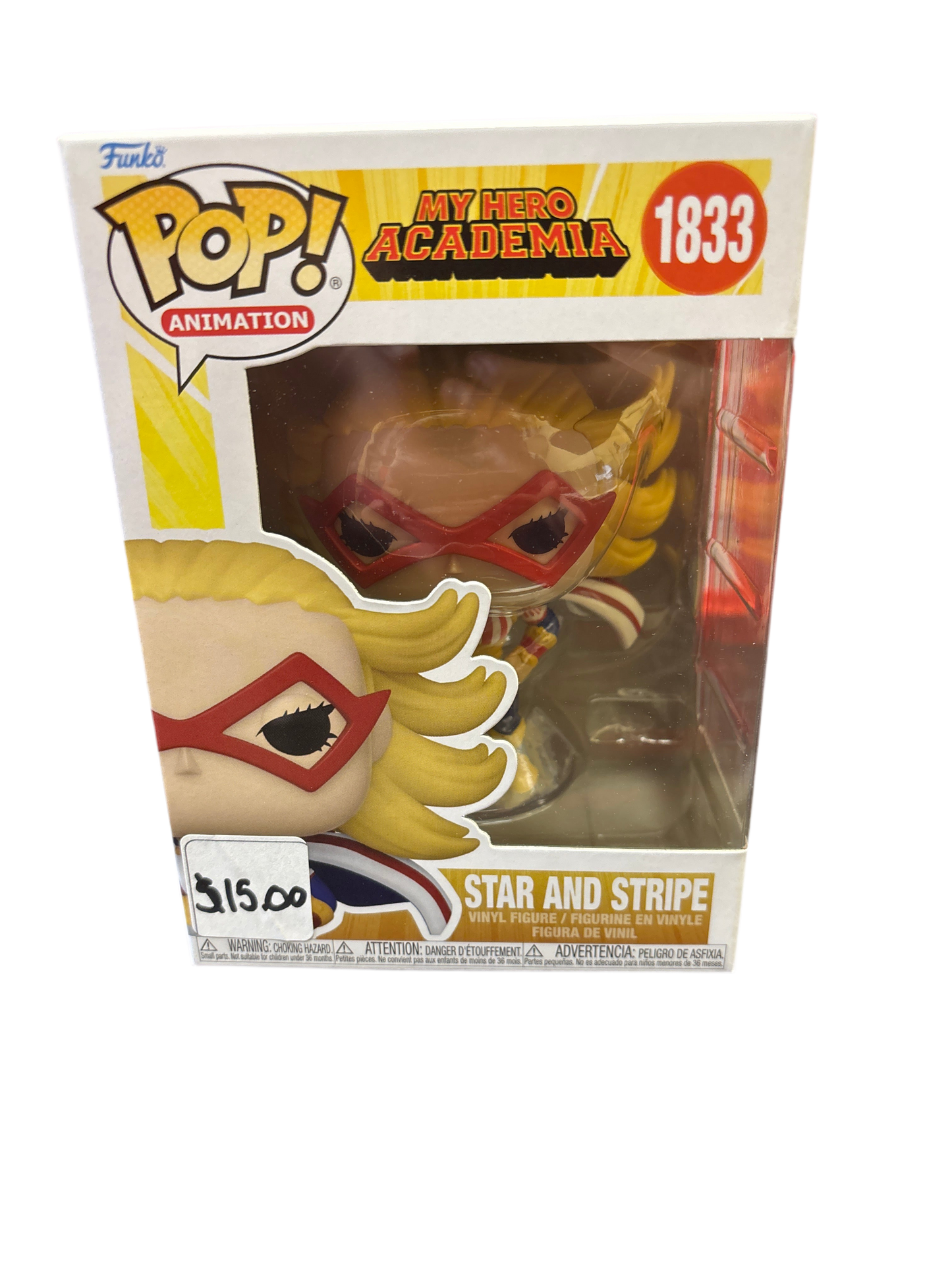 Funko My Hero Academia Star and Stripe Funko Pop Vinyl Figure #1833