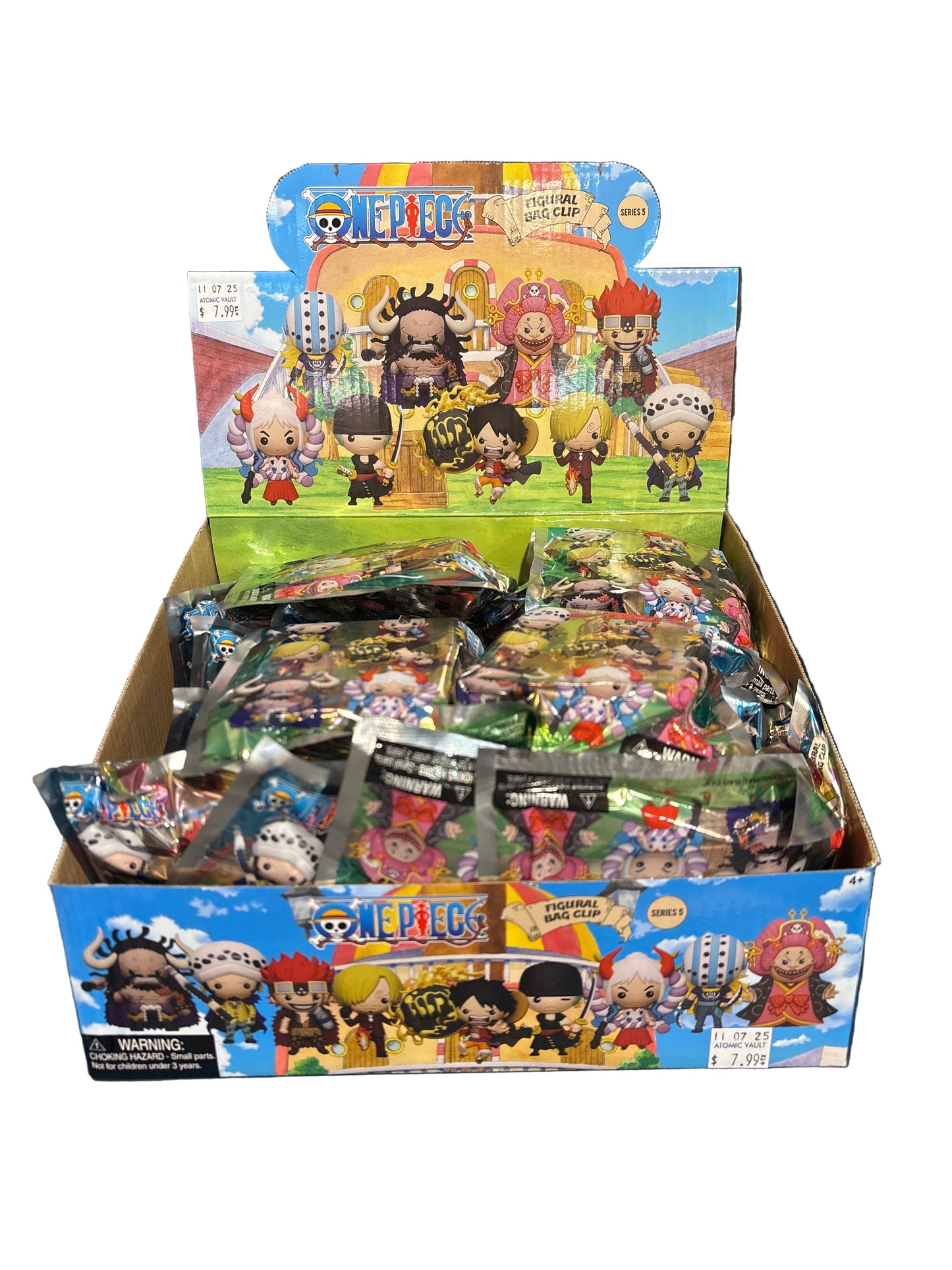 One Piece Series 5 Foam Figural Bag Clip
