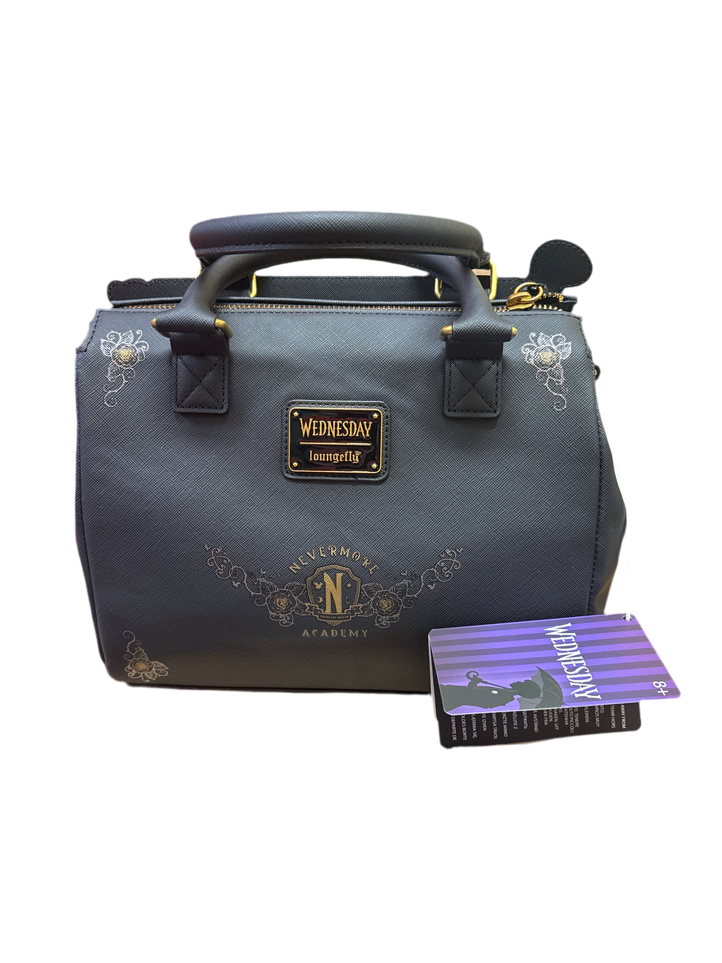 Loungefly Wednesday Typewriter Crossbody Bag