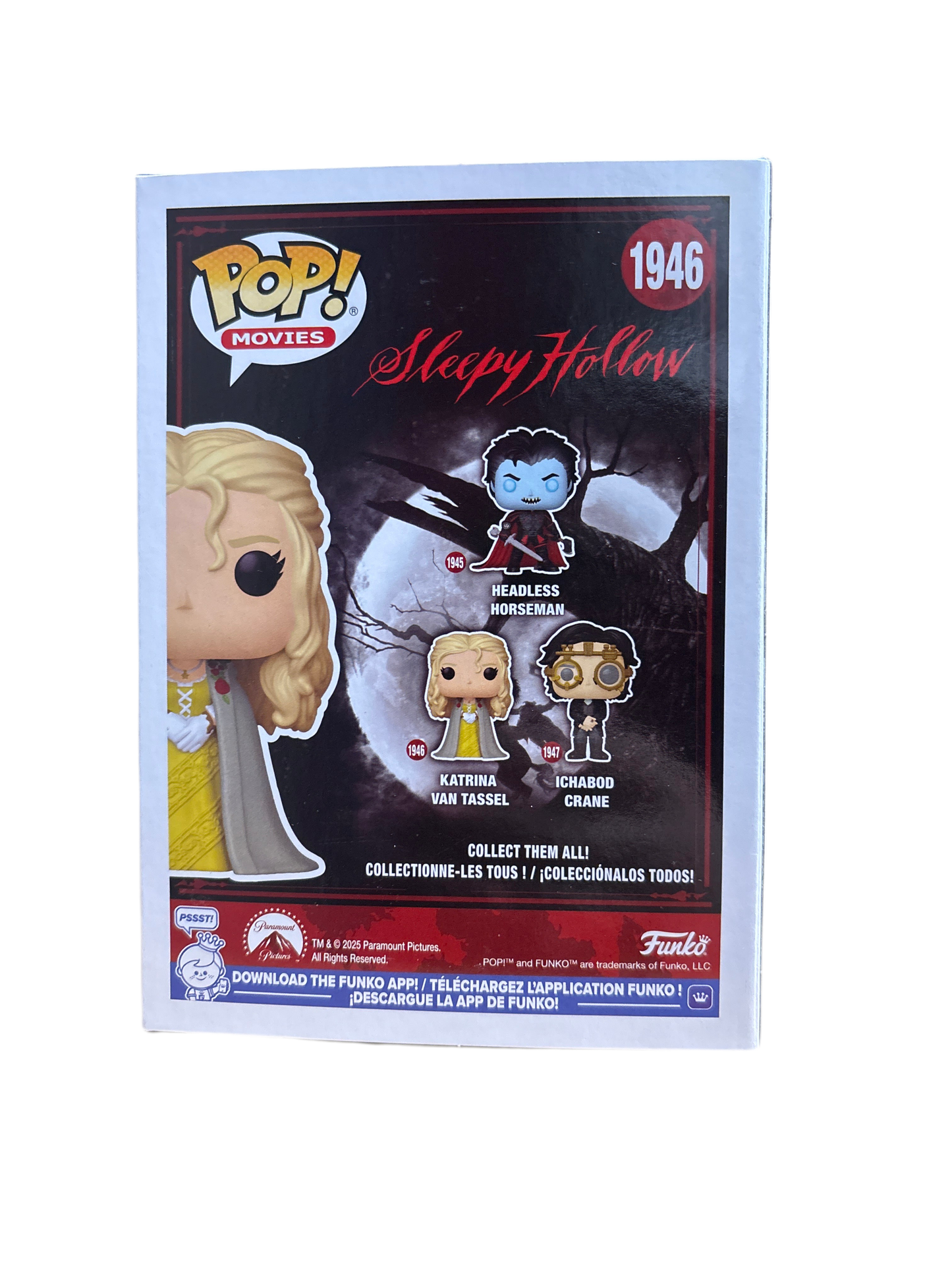 Funko Sleepy Hollow Katrina Van Tassel #1946
