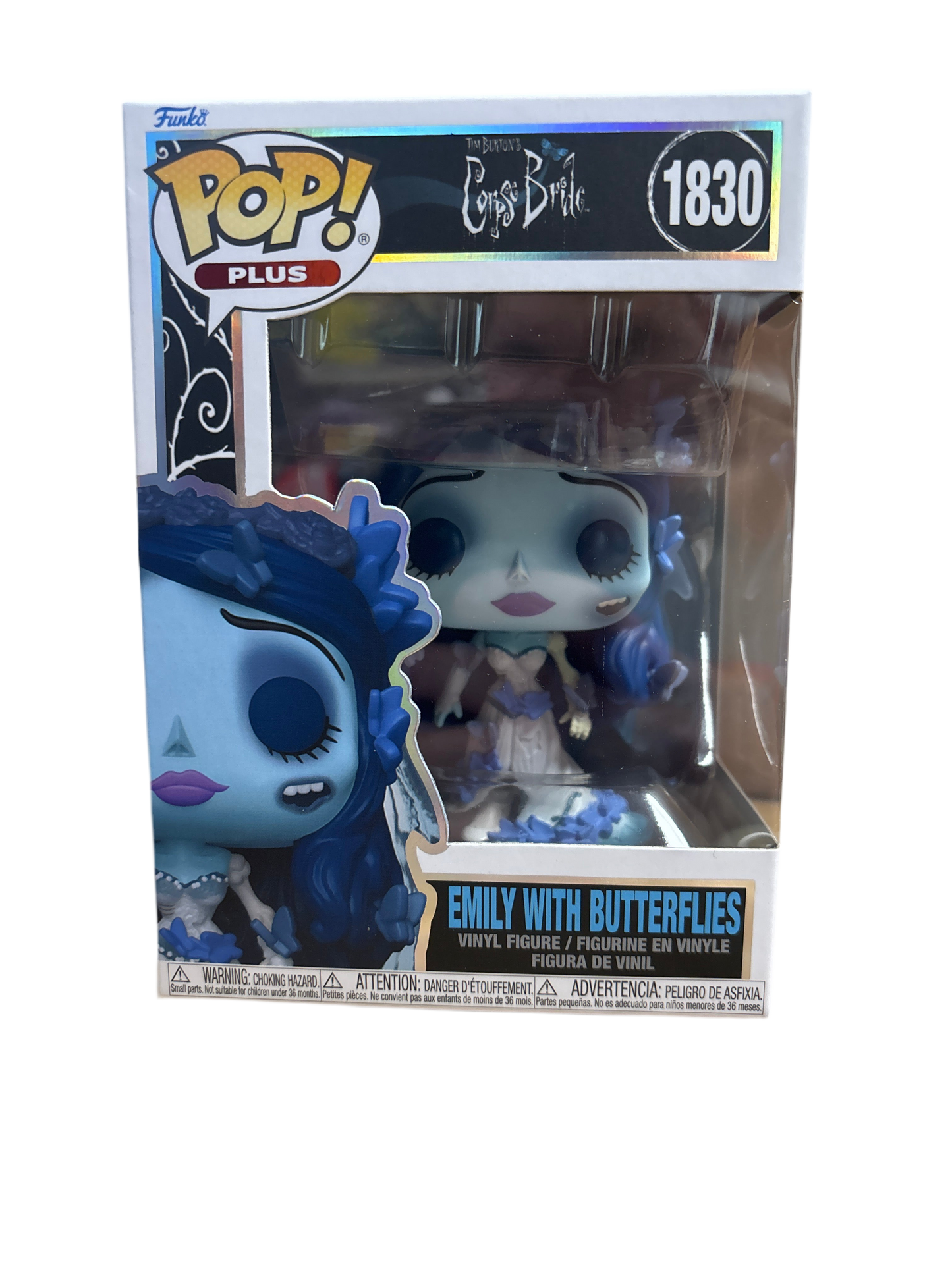 Funko Corpse Bride Emily with Butterflies Funko Pop! Vinyl Figure Plus #1830