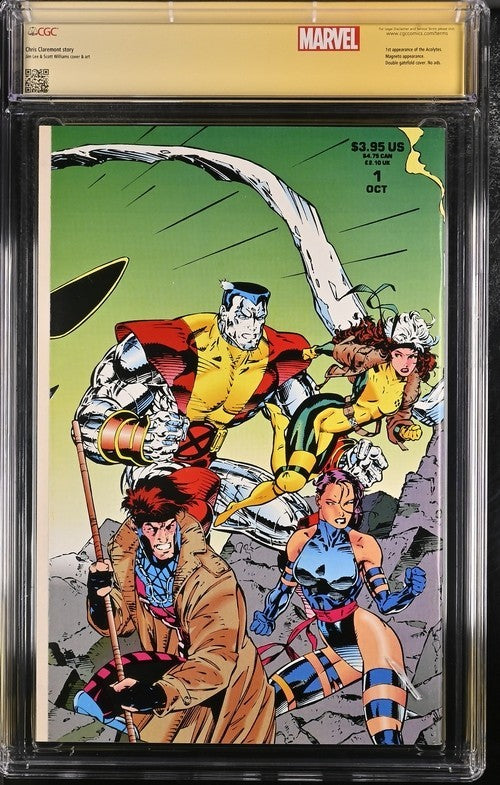 X-Men #1 Special Collectors Edition SIGNED by Jim Lee and Scott Williams CGC 9.8