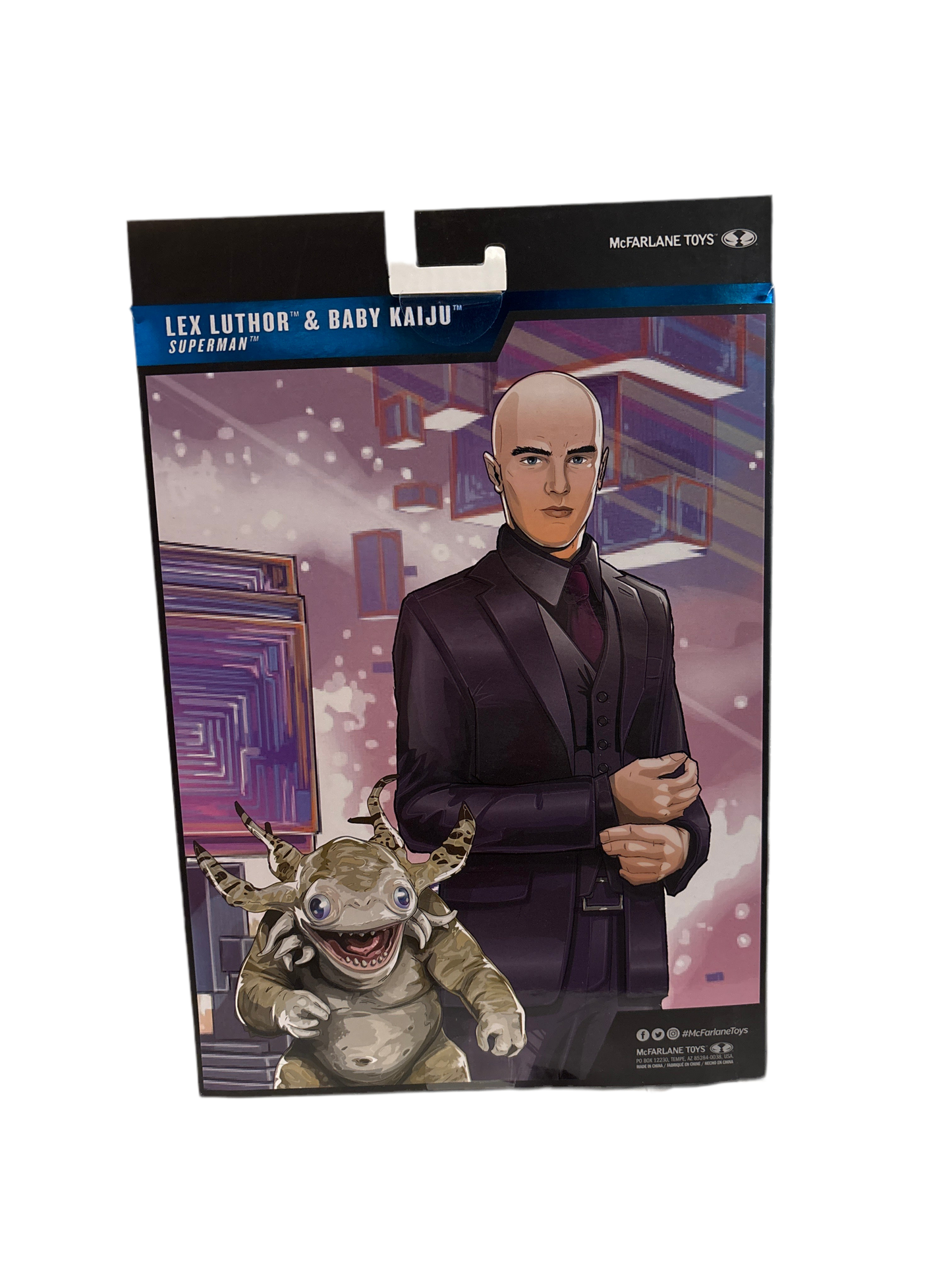 McFarlane Lex Luther and Baby Kaiju DC Multiverse Superman Movie