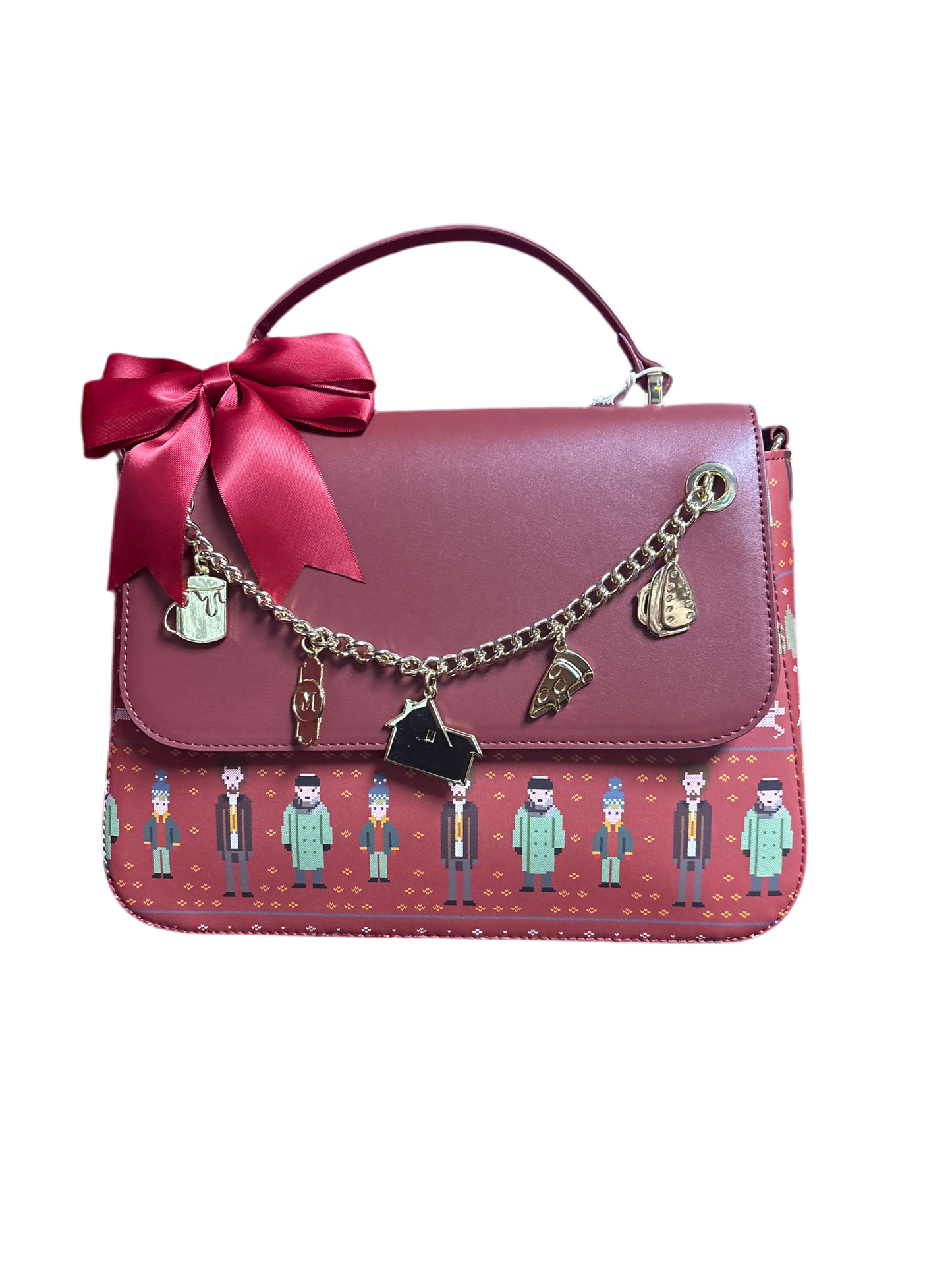 Loungefly Home Alone Crossbody Bag With Charms