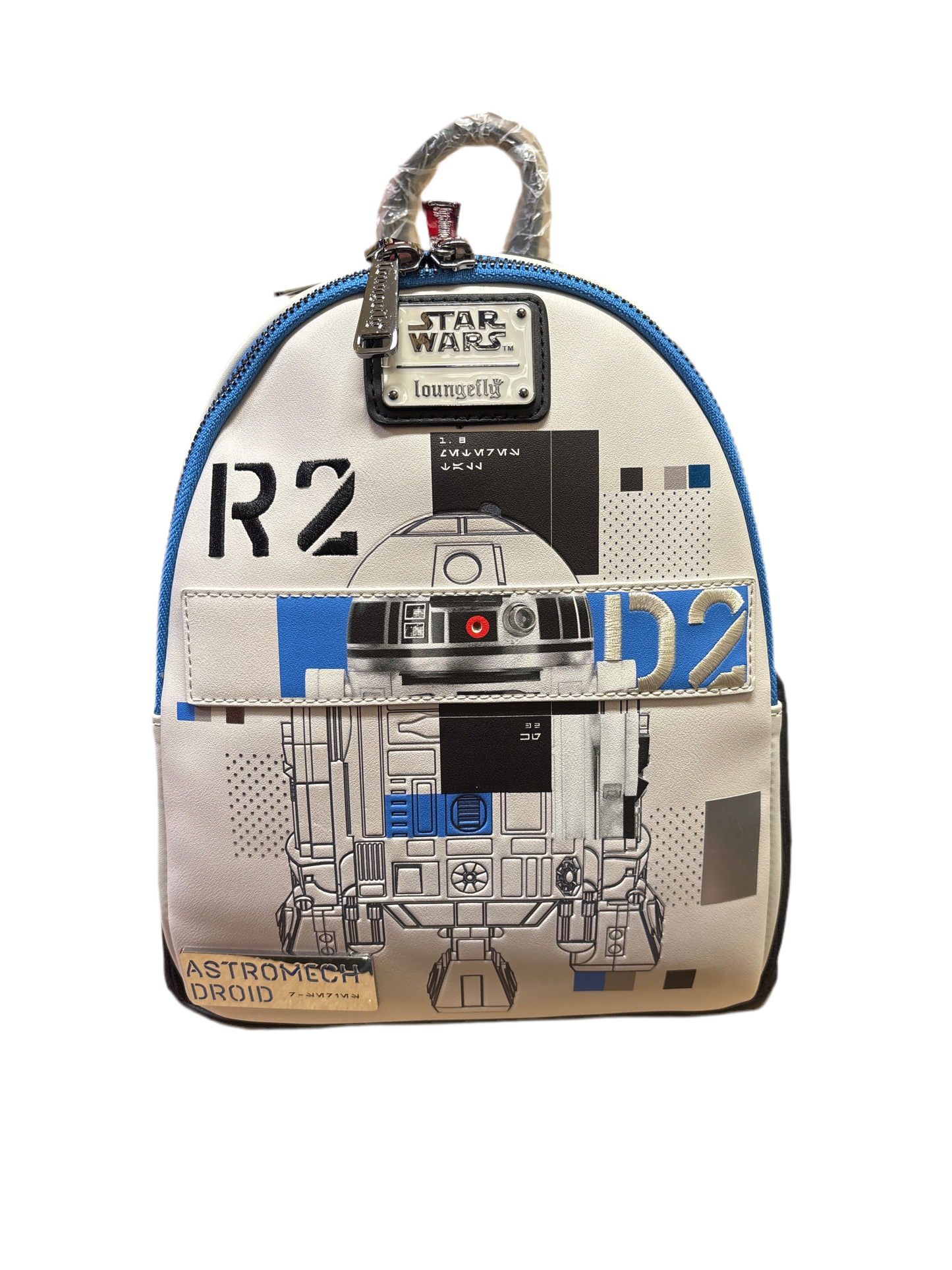 Loungefly Star Wars R2D2 light up mini backpack