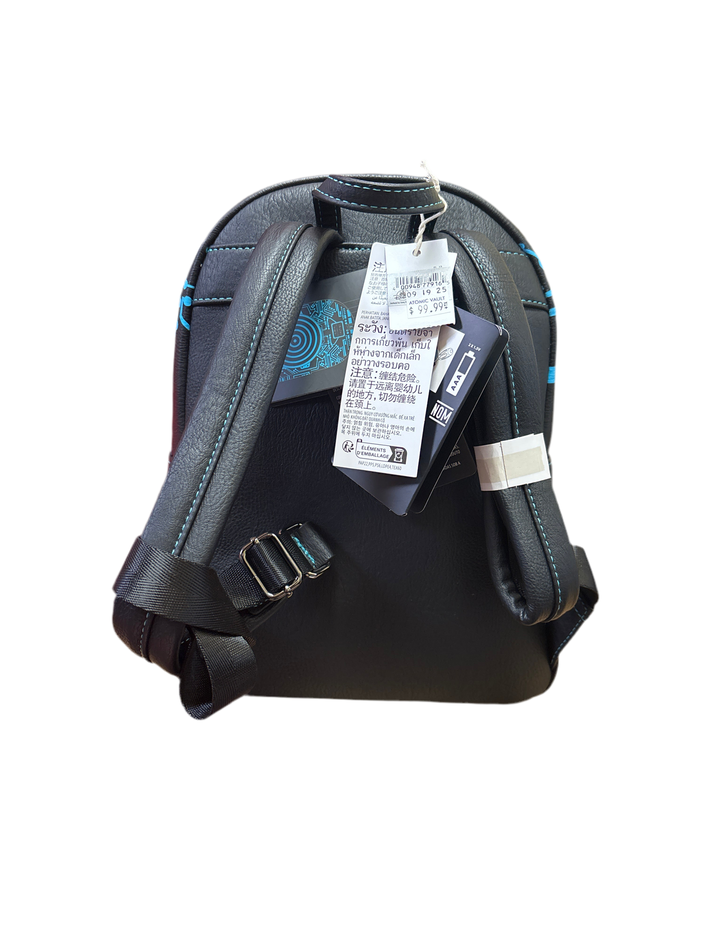 Loungefly Disney Parks 40th Anniversary Tron light up mini back pack