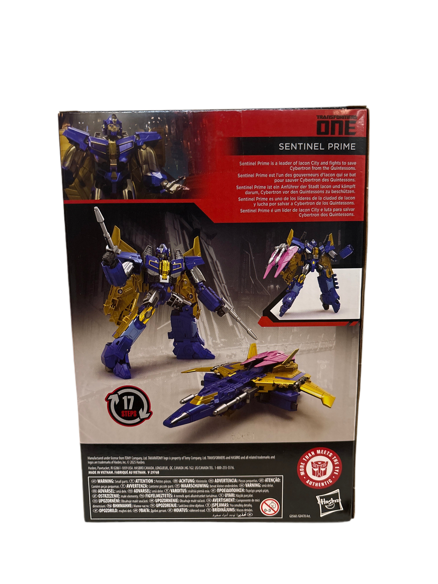 Hasbro Transformers Studio Series Sentinel Prime