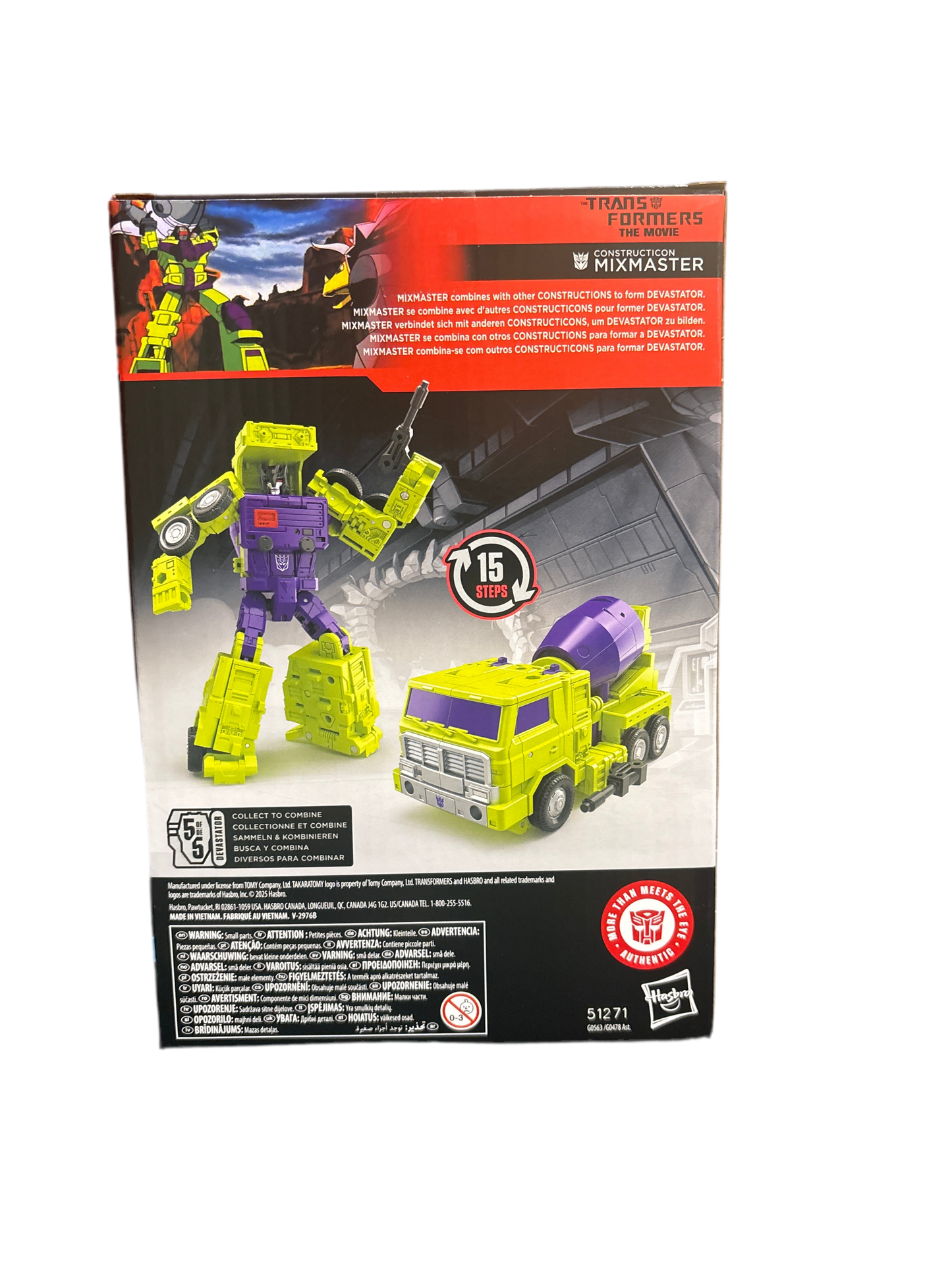 Hasbro Transformers Studio Series Construction Mixmaster