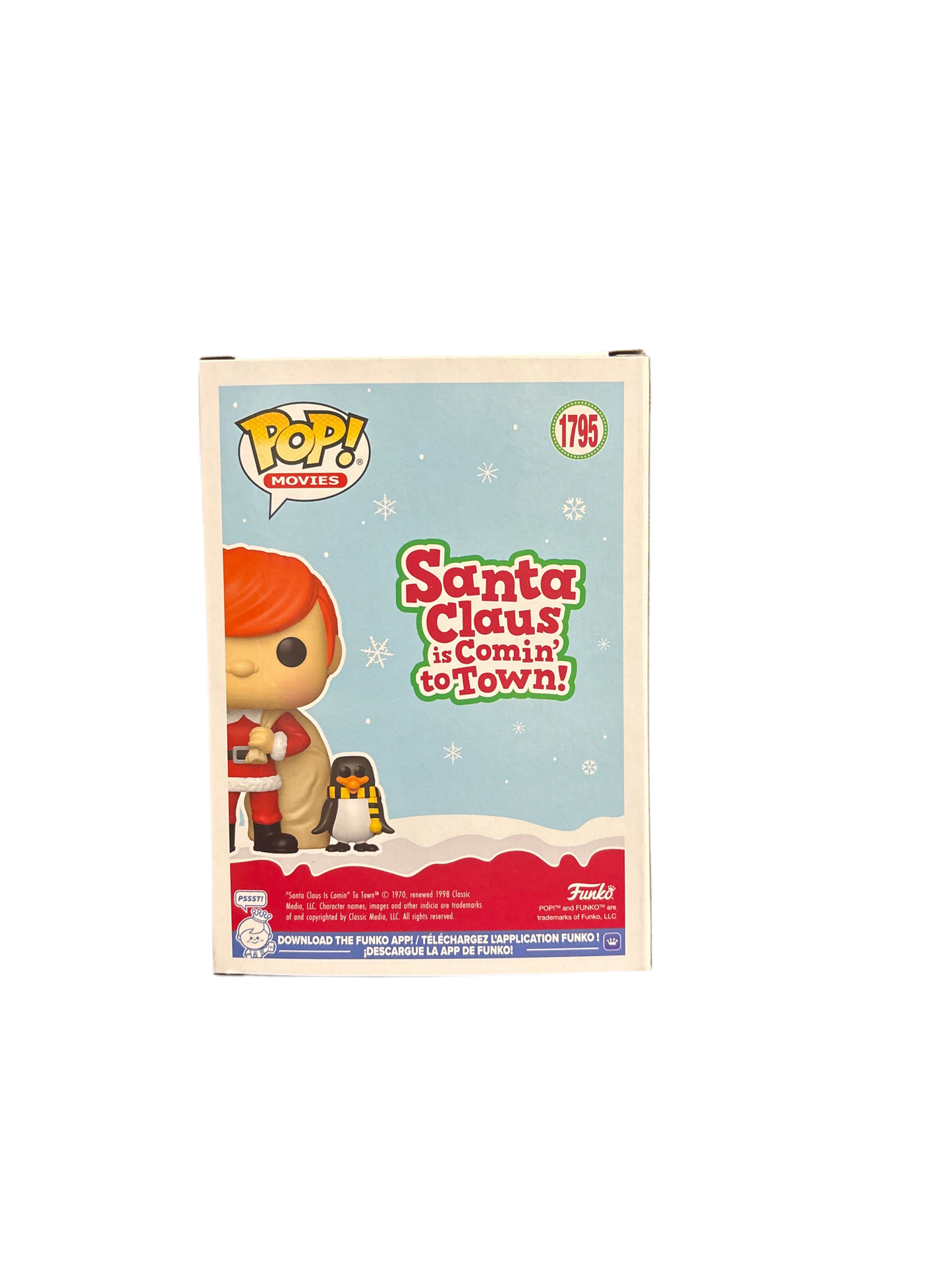 Funko Santa Clause Is Coming To Town Kris Kringle & Topper 1795