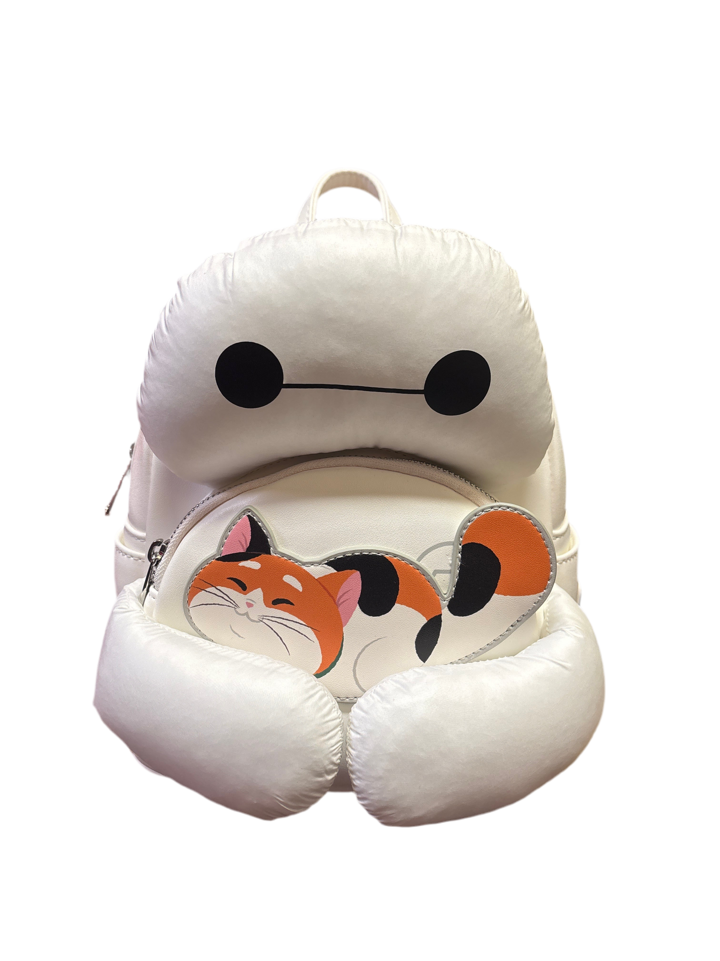 Loungefly Baymax holding cat mini back pack