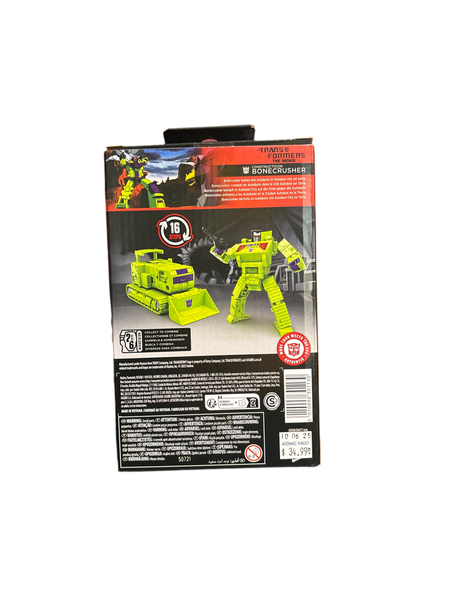 Hasbro Transformers Studio Series Bonecrusher