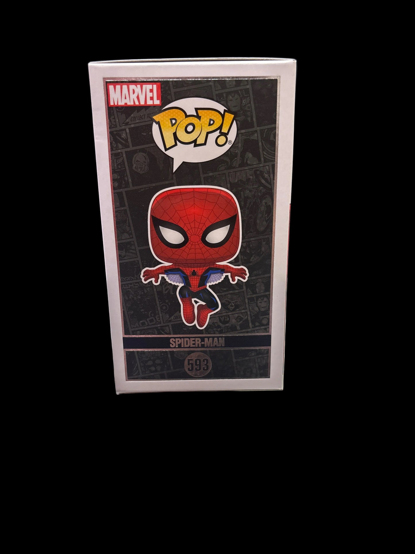 Funko Marvel 80 Years Spider-Man 593 Signed by Robbie Daymond