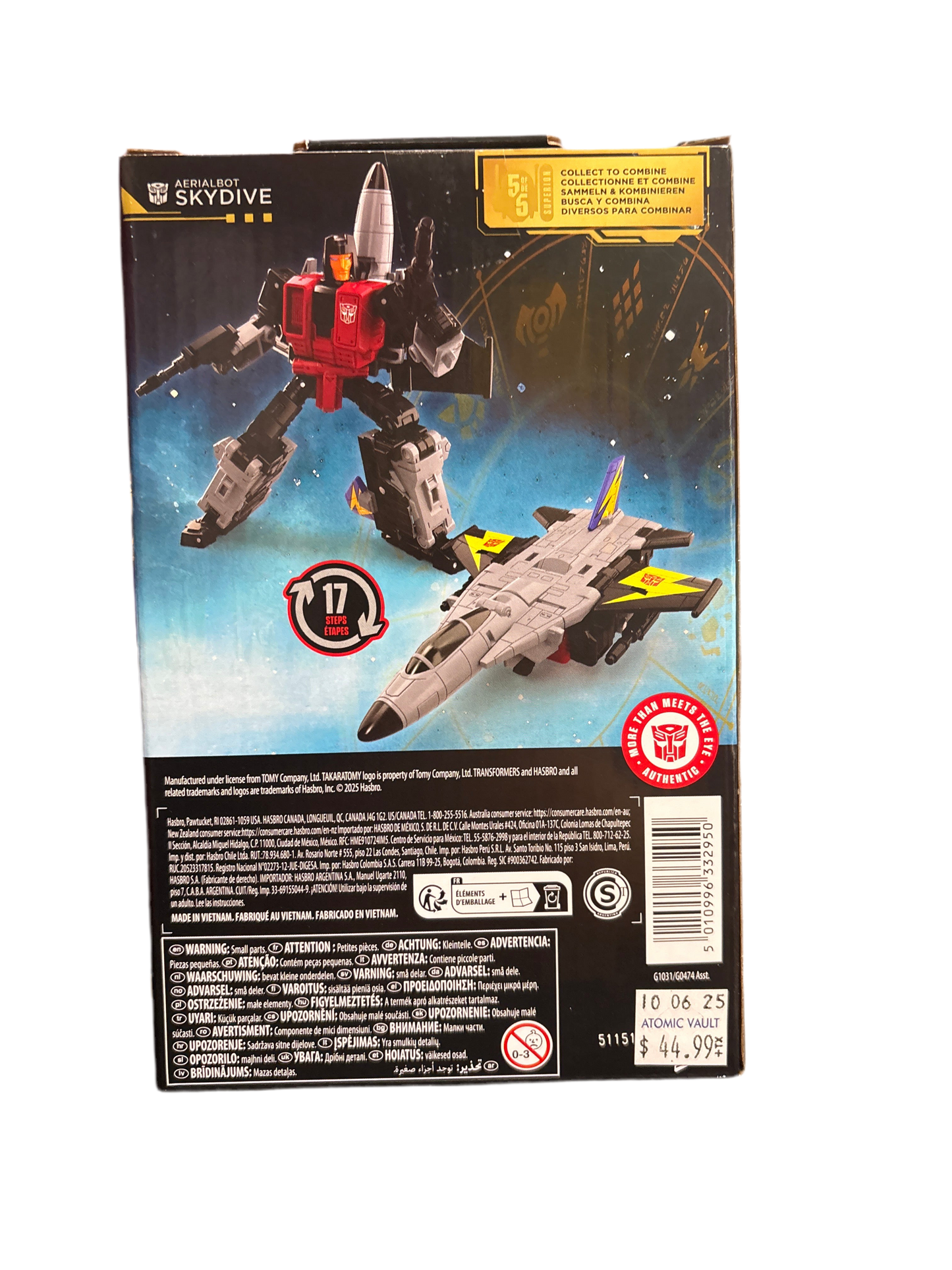 Hasbro Transformers Age Of The Primes Skydive