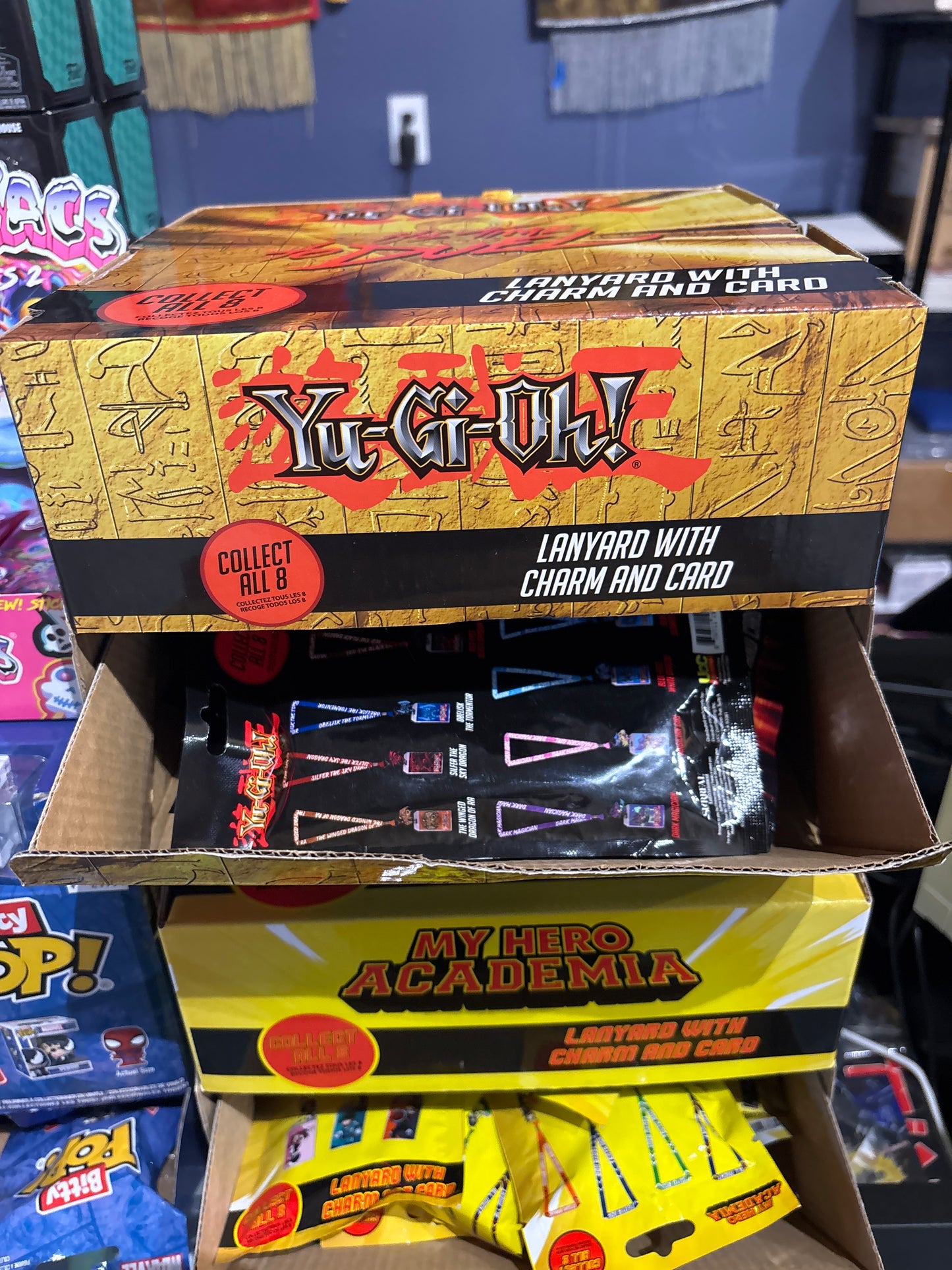 Yu-Gi-Oh Mystery Lanyards
