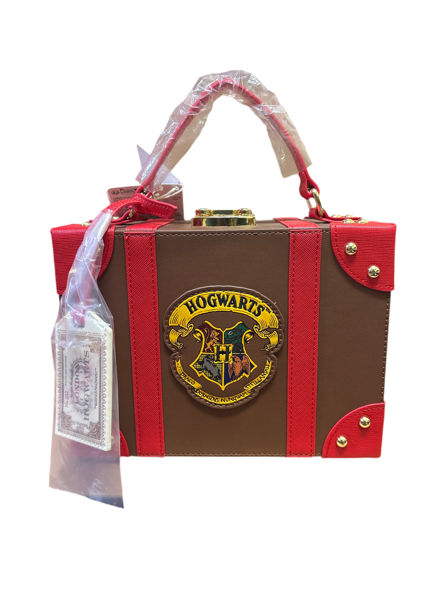 Loungefly Harry Potter Hogwarts Express Luggage Trunk Crossbody Bag