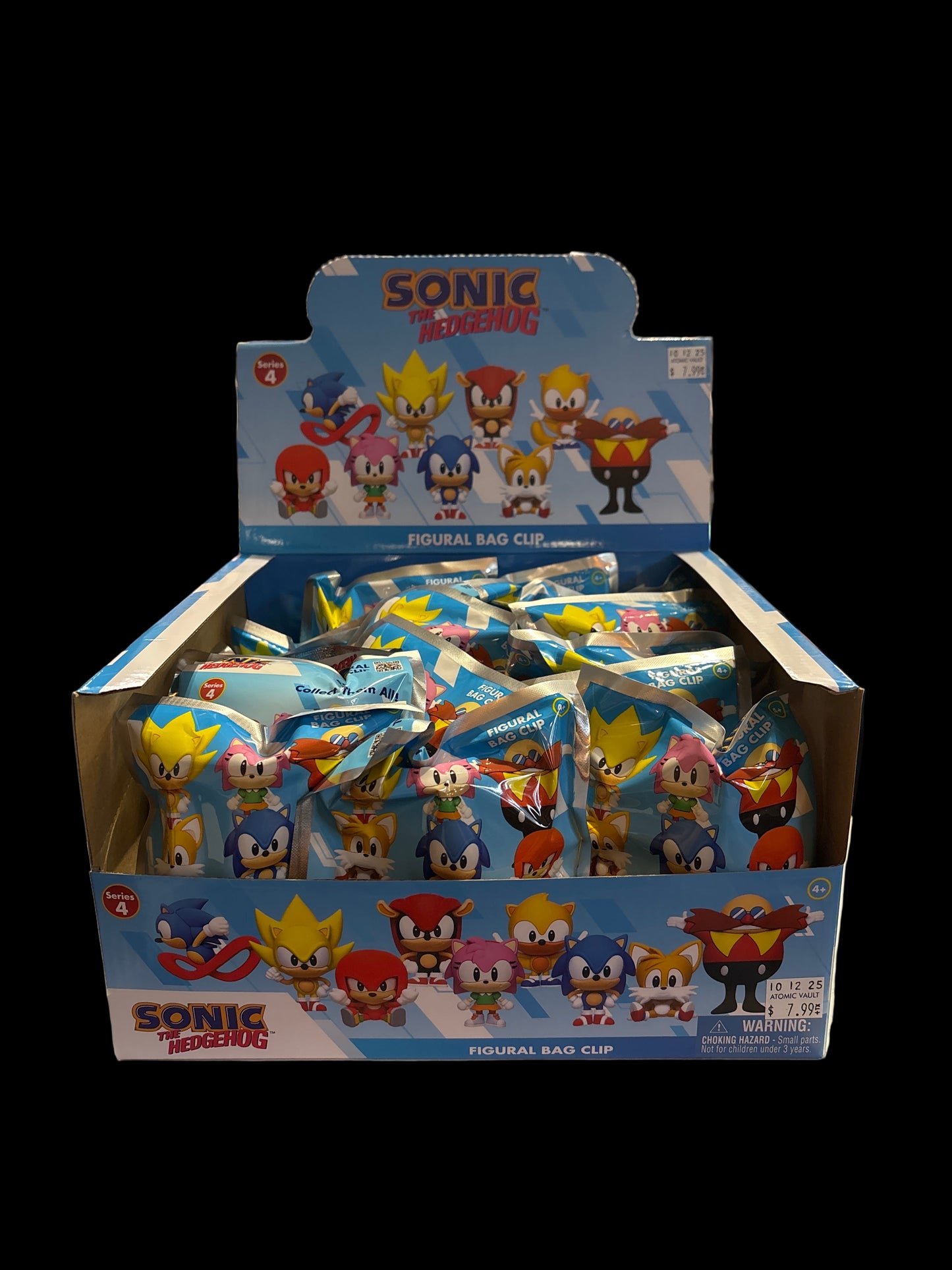 Sonic Figural Bag Clips