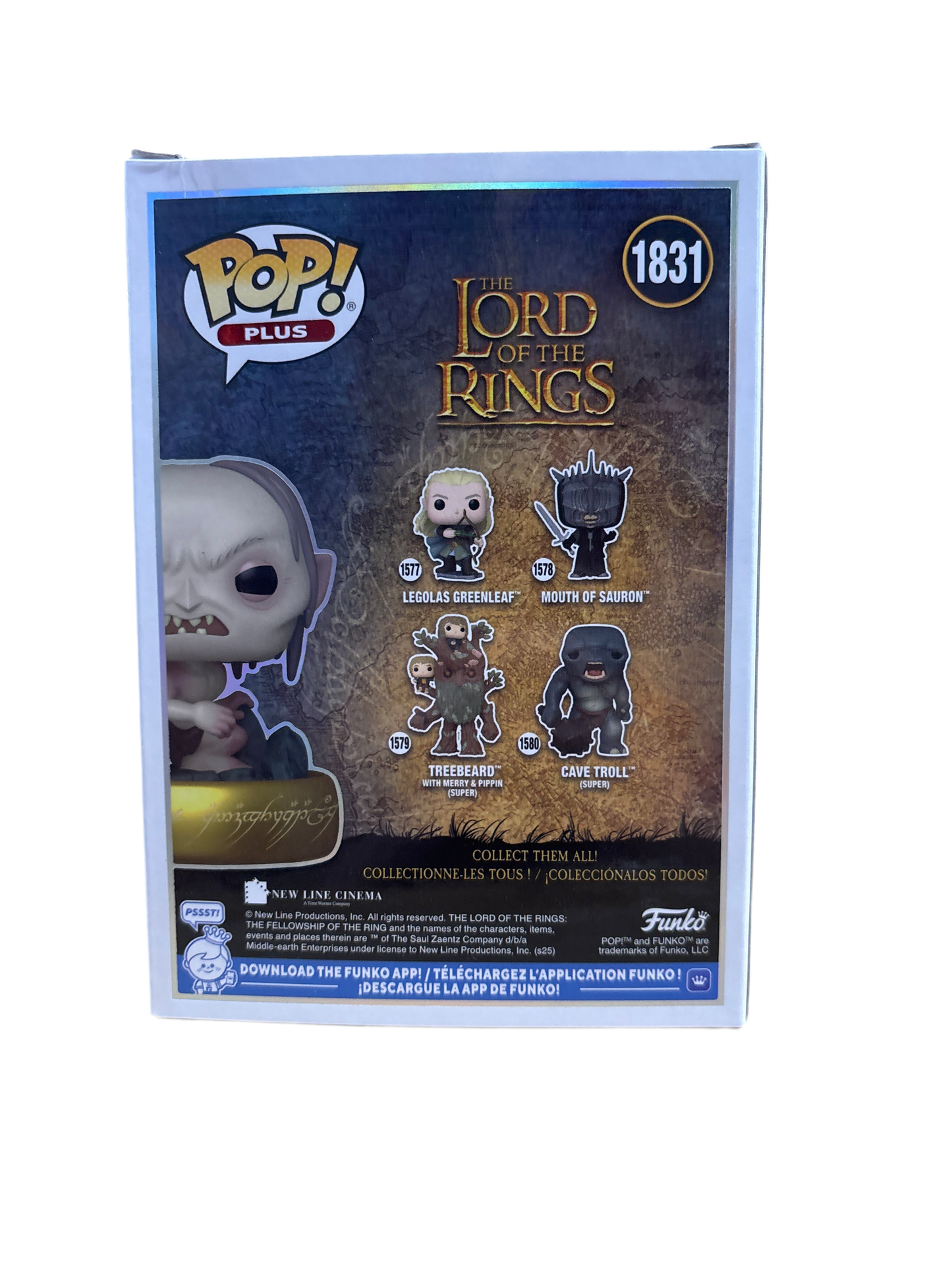 Funko The Lord of the Rings FunkoPop! Gollum #1831