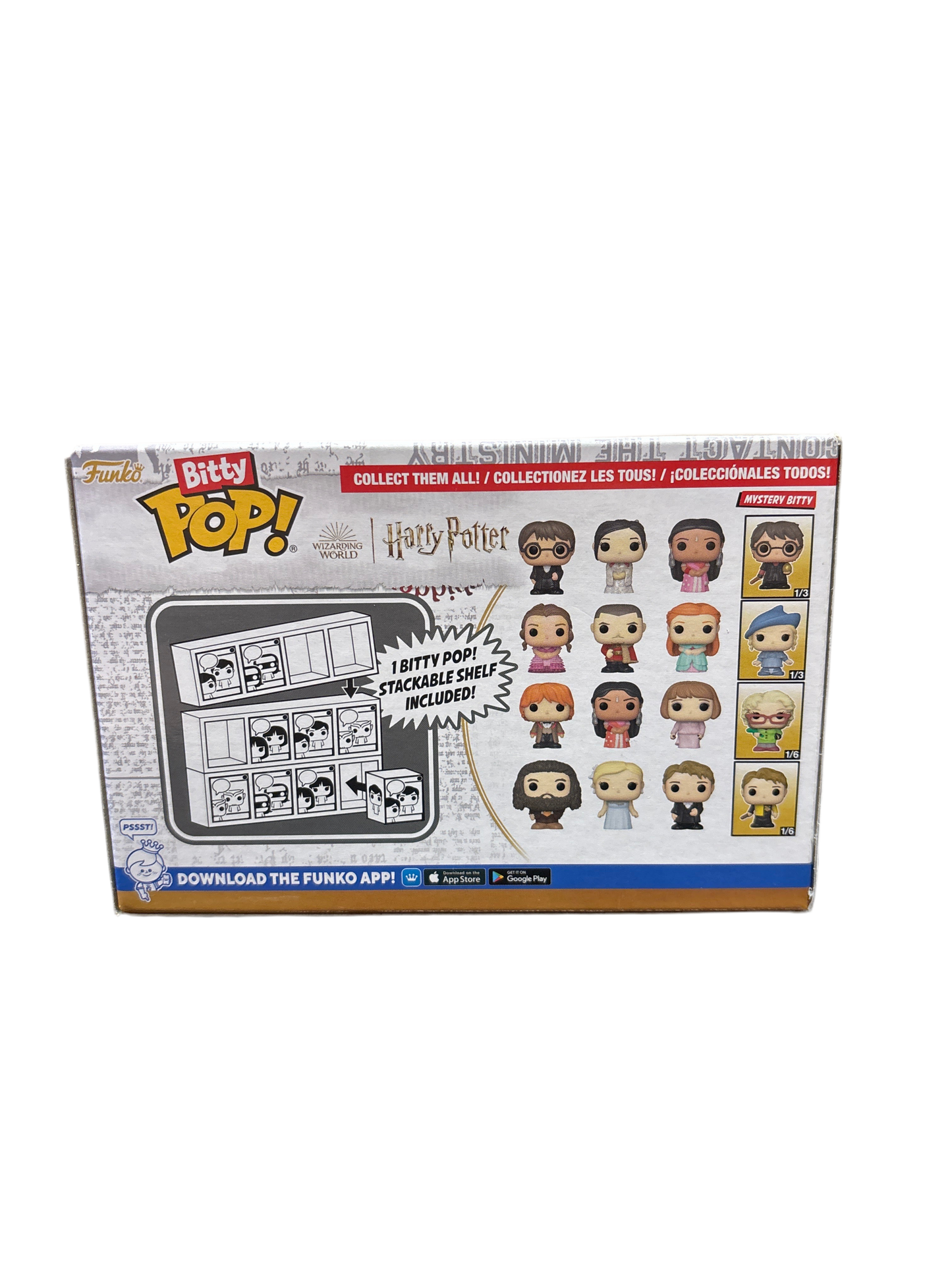 Bitty Pop Harry Potter Mystery 4 Pack A