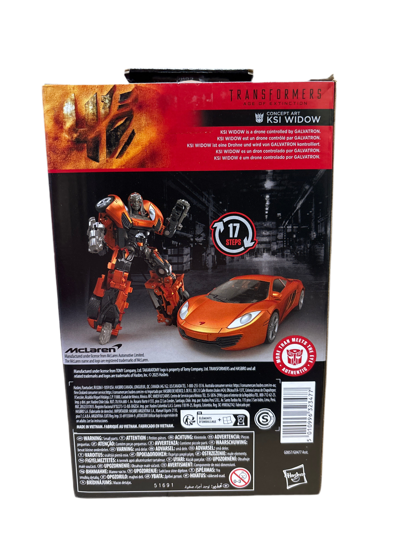 Hasbro Transformers Studio Series KSI Widow