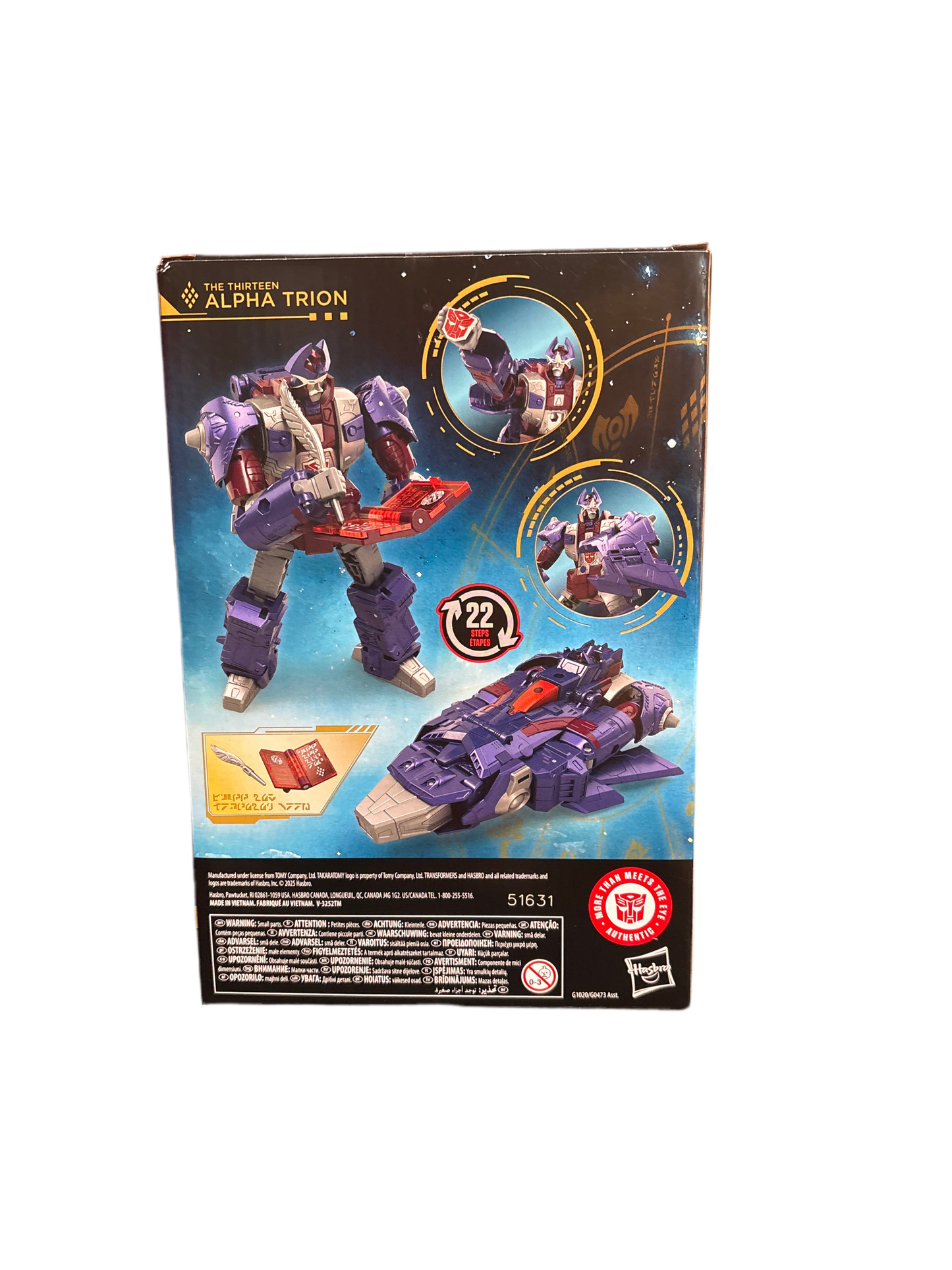 Hasbro Transformers Age of The Primes The Thirteen Alpha Trion