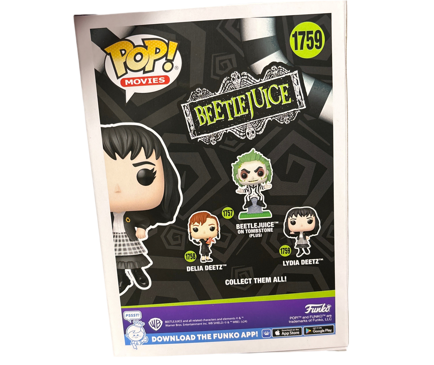 Funko Beetlejuice Lydia Deetz (Flying) Funko Pop! Vinyl Figure #1759