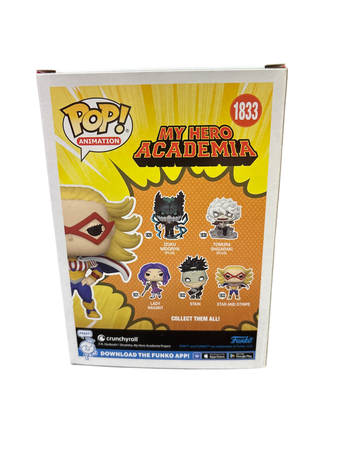 Funko My Hero Academia Star and Stripe Funko Pop Vinyl Figure #1833