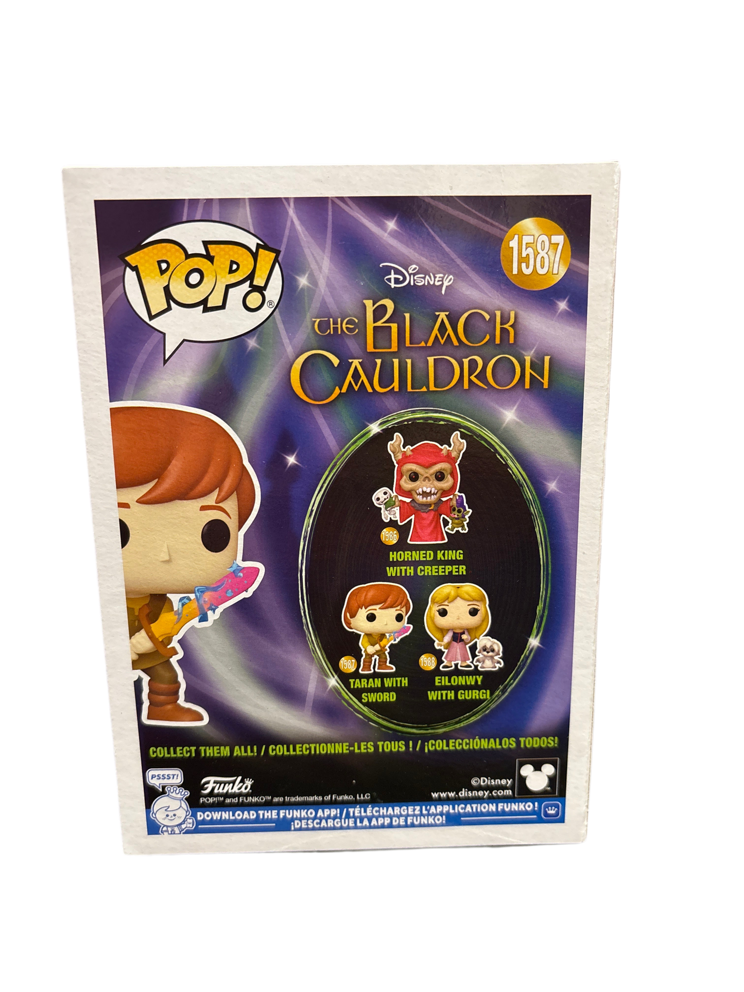 Funko The Black Cauldron Funko Pop! Taran with Sword #1587 Vinyl Figure