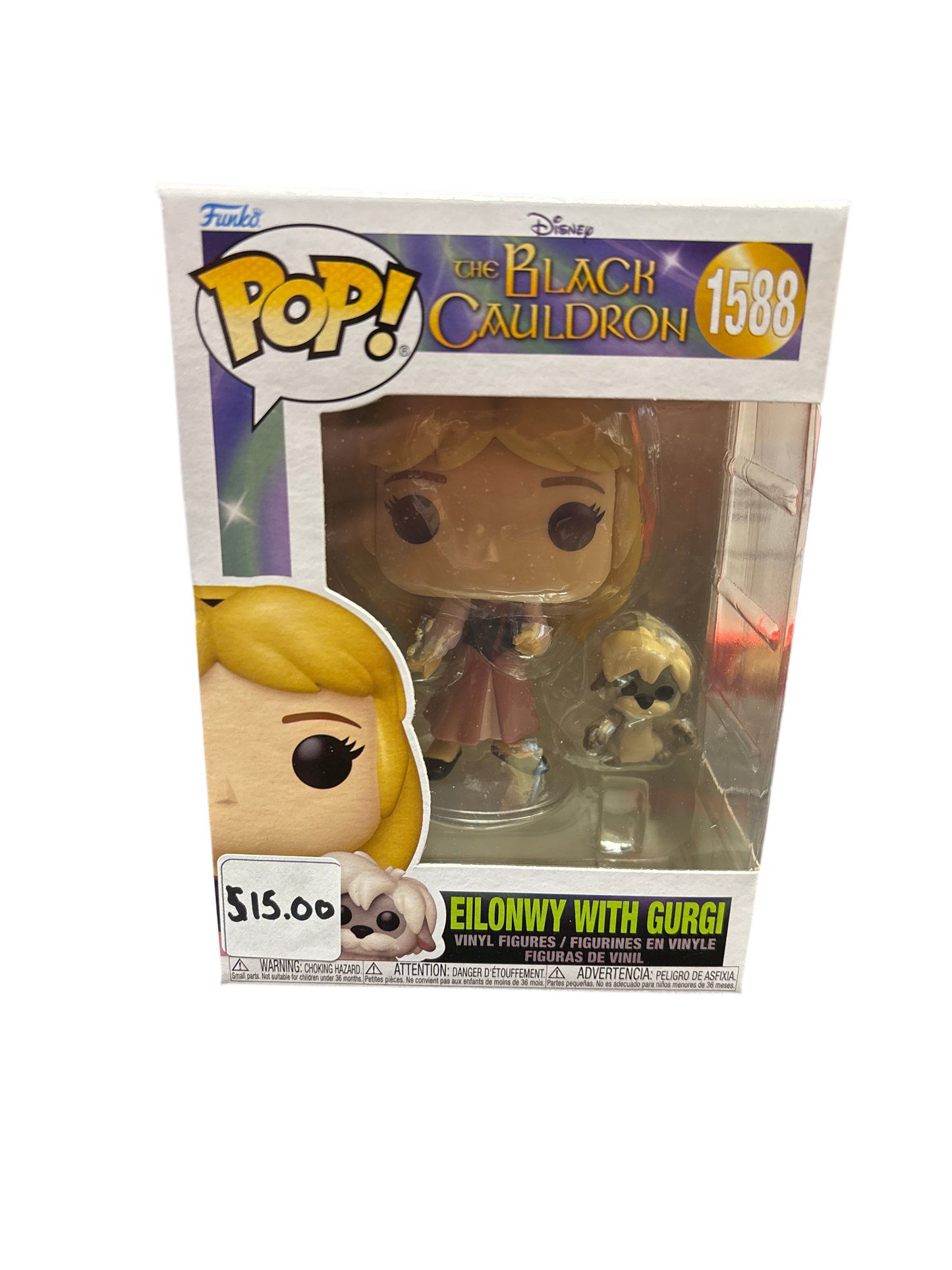 Funko The Black Cauldron Funko Pop! Eilonwy with Gurgi #1588 Vinyl Figure