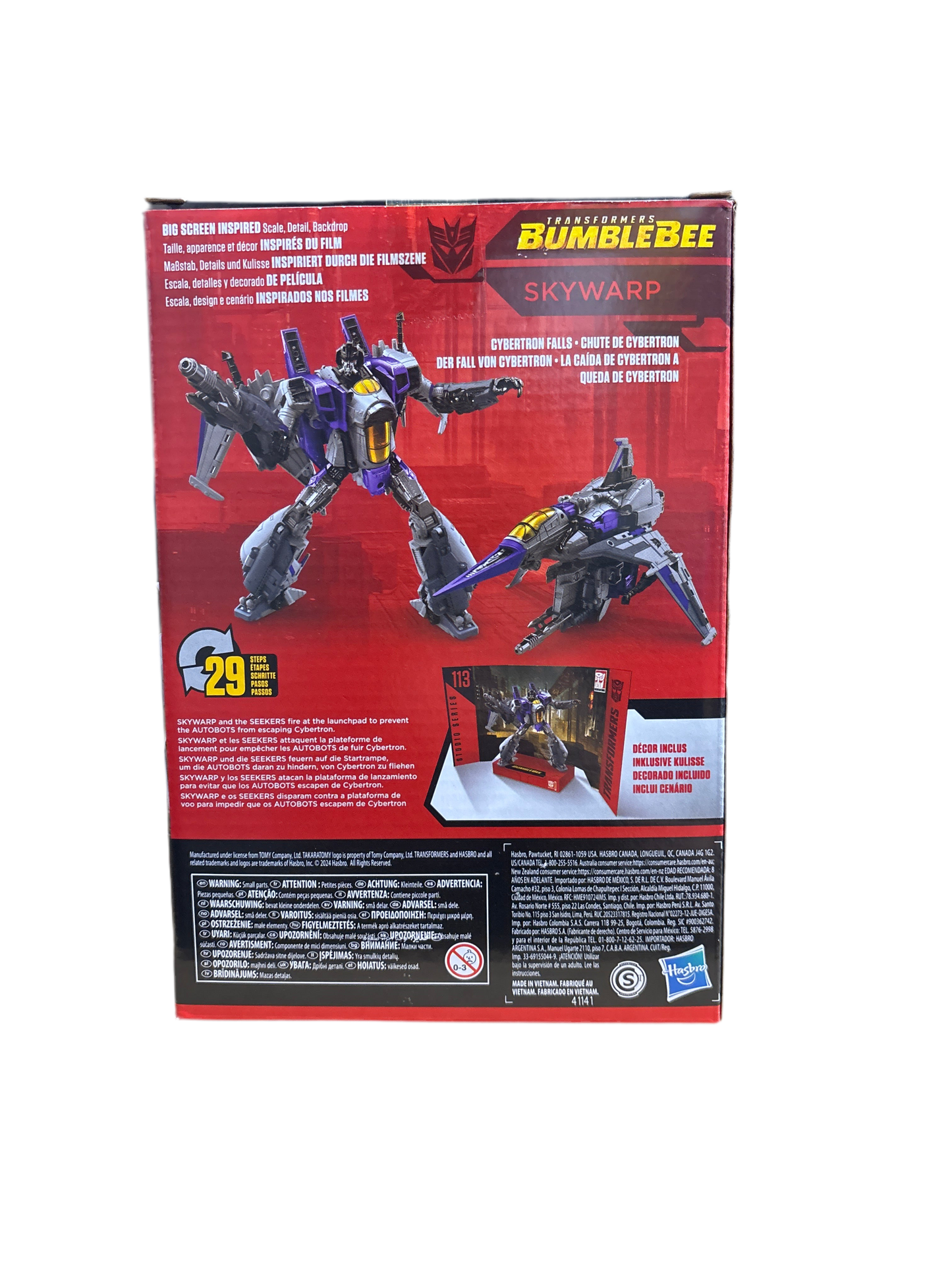 Hasbro Transformers Studio Series Skywarp