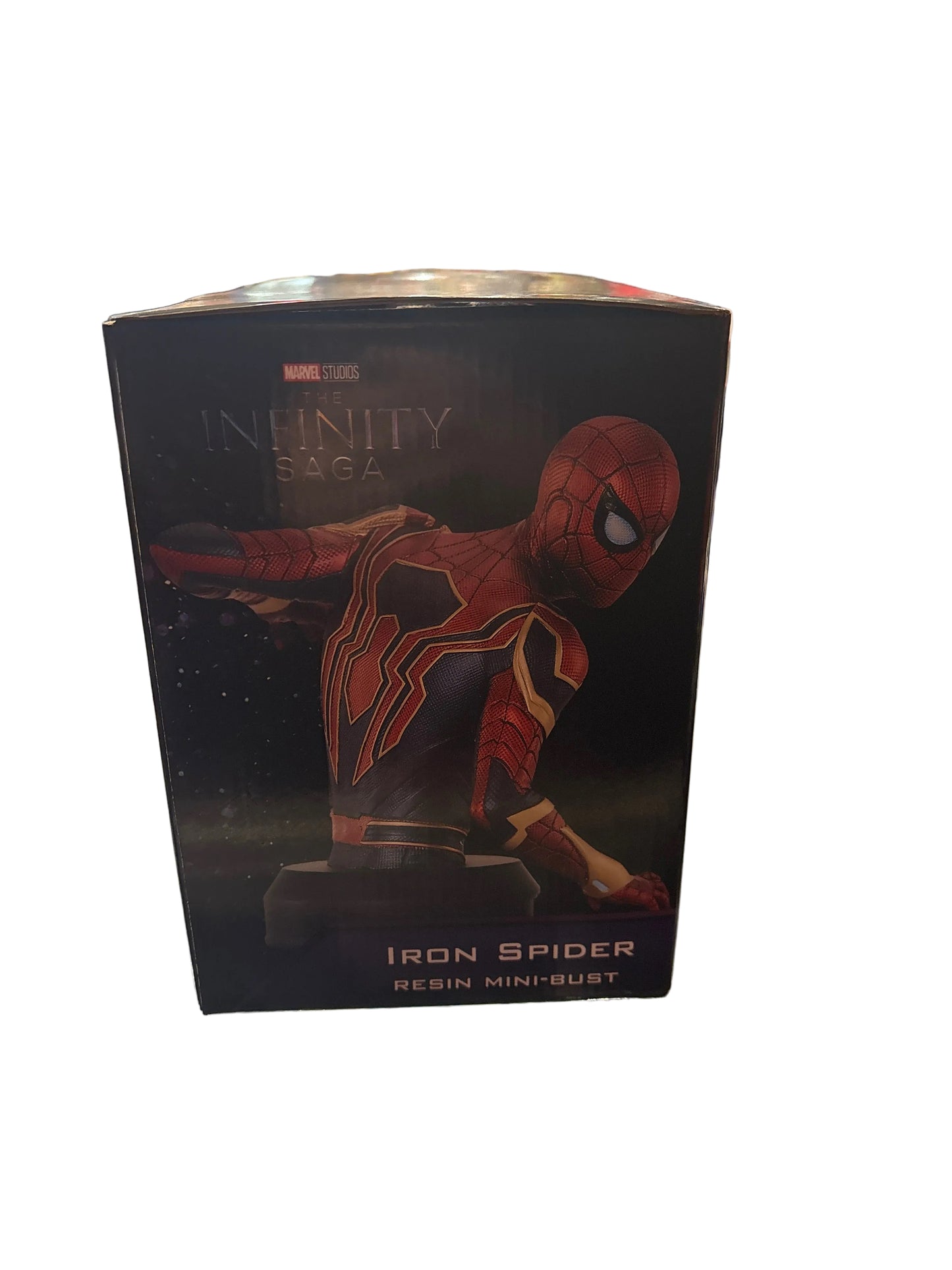 Diamond Select Infinity Saga Iron Spider Resin Mini Bust