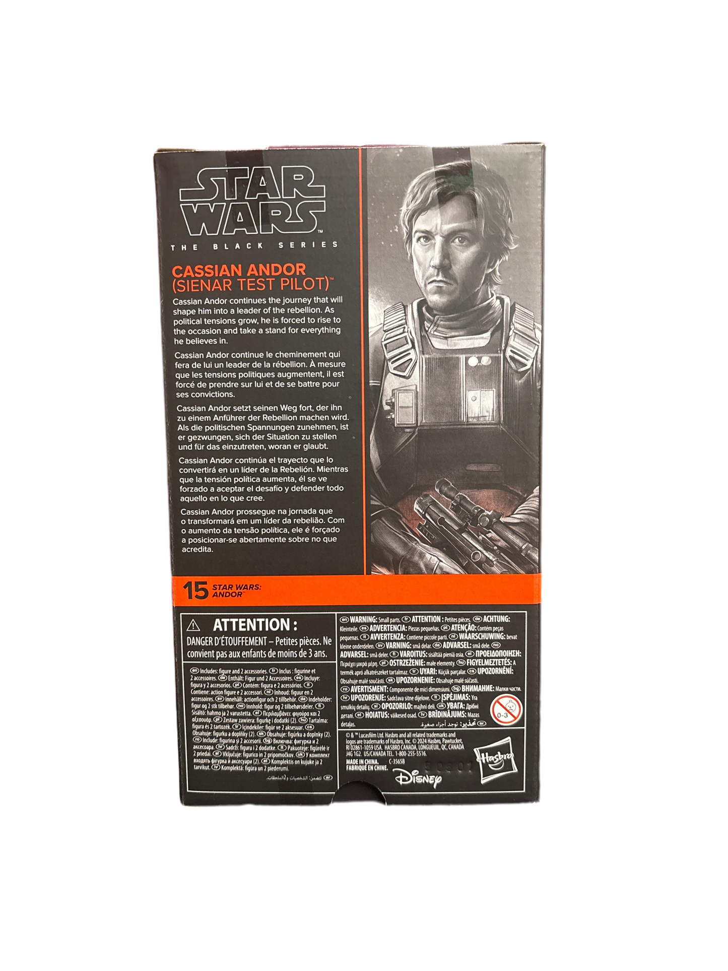 Hasbro Star Wars Black Series Cassian Andor 15