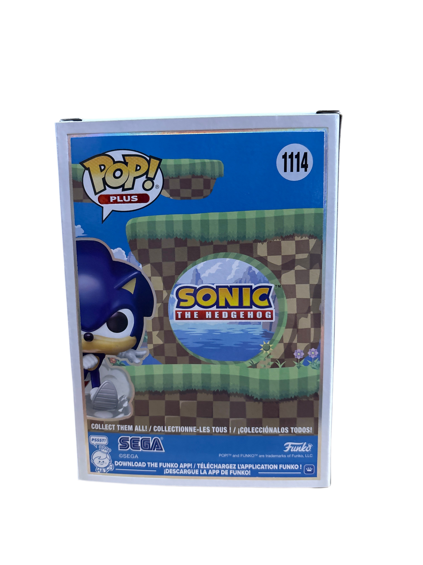 Funko Sonic the Hedgehog (Pearl) Funko Pop! Vinyl Figure Plus #1114
