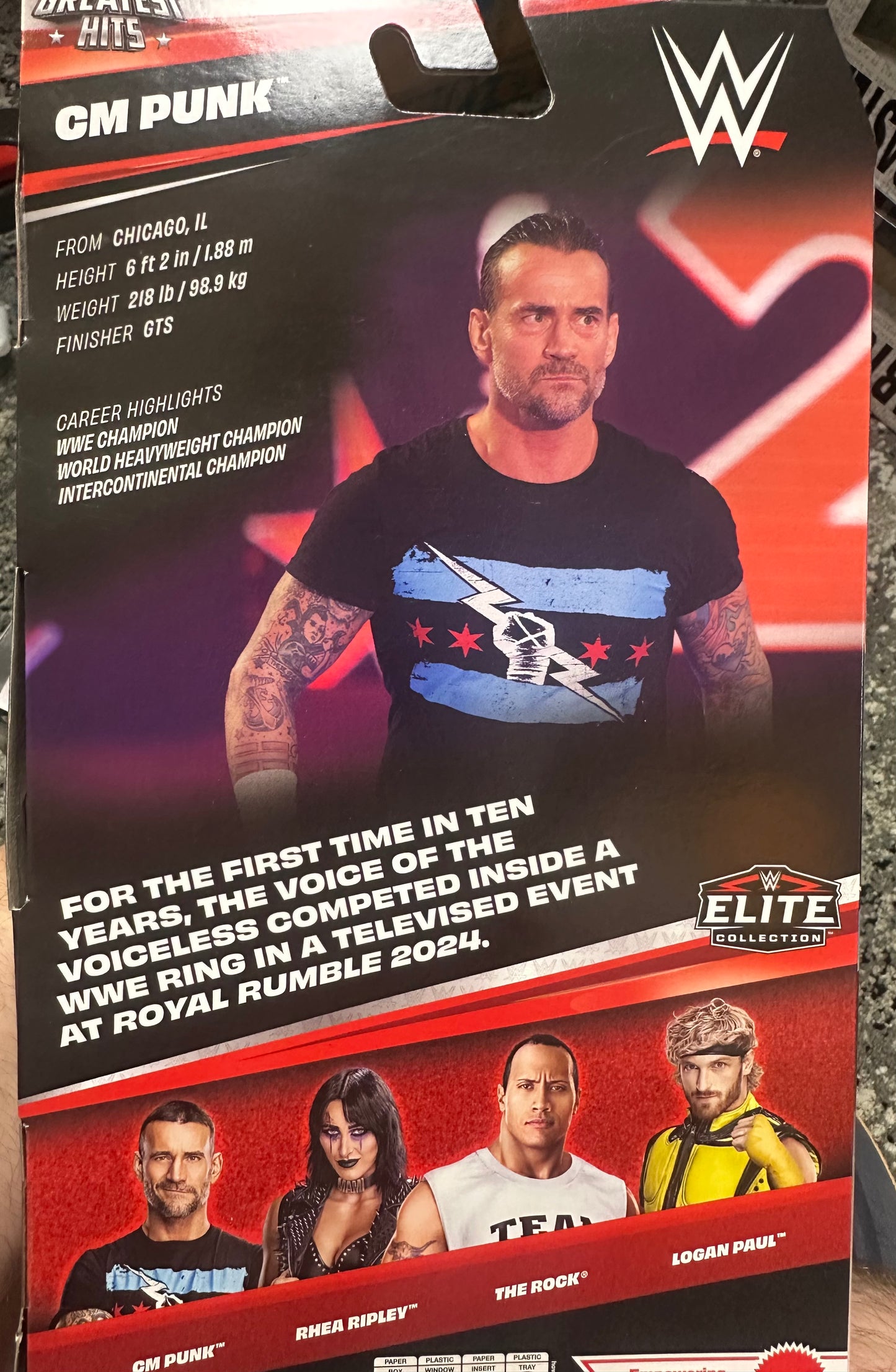 Mattel - WWE Elite Collection Greatest Hits Action Figure CM Punk