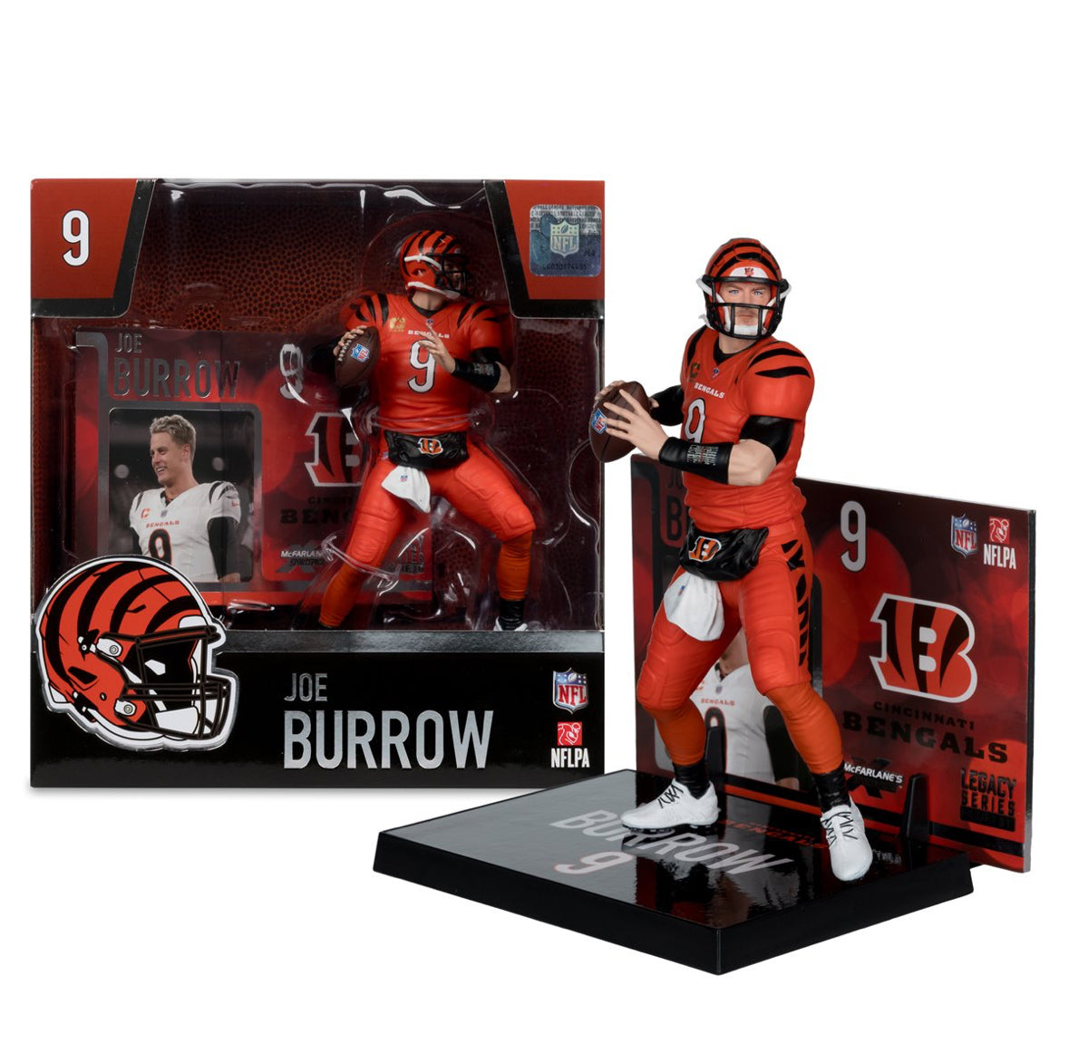 McFarlane NFL Joe Burrow Sports Picks 2025 7in Posed Figure