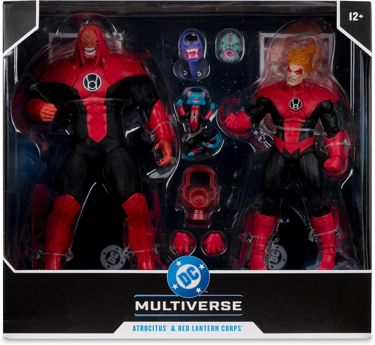 Mcfarlane - DC Multiverse Atrocitus And Red Lantern CorpsPaladin Danse 7-Inch Scale Action Figures