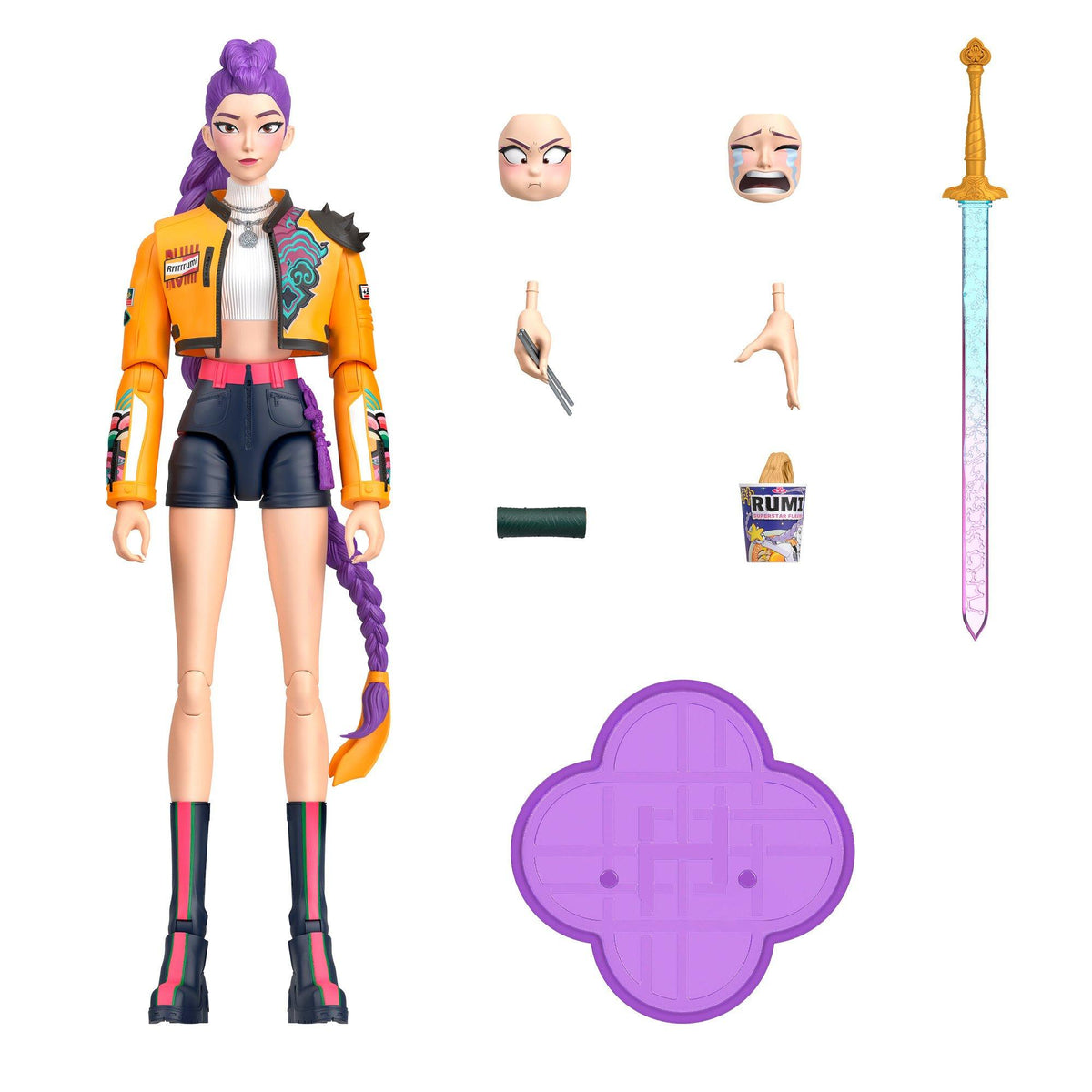 Mattel - KPop Demon Hunters Rumi 6 1/2-Inch Action Figure
