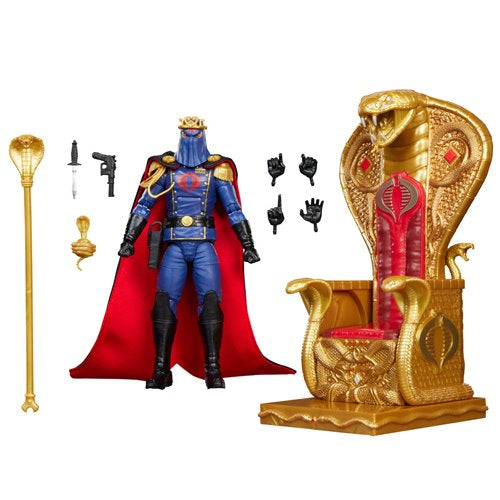 Hasbro - GIJOE Classified Series Deluxe Cobra Commander Figure