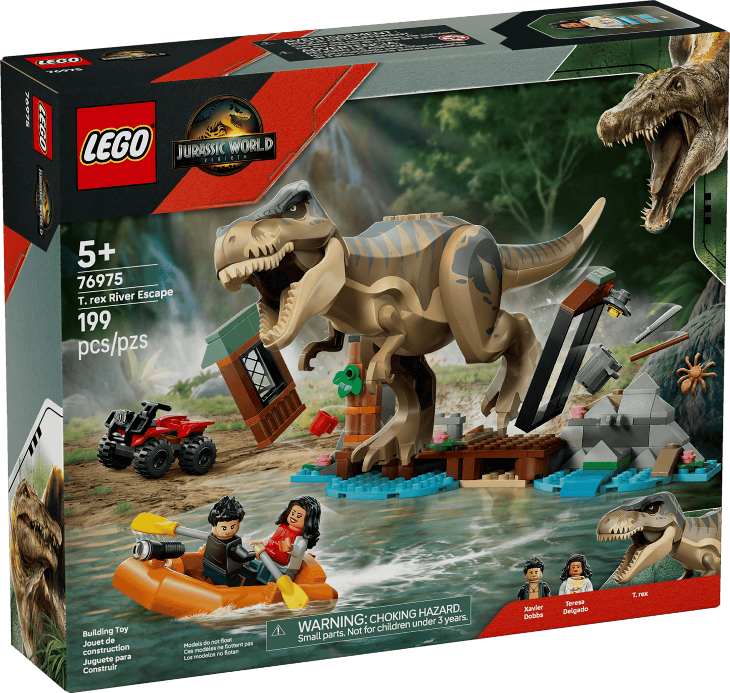 LEGO - Jurassic World #76975 T. Rex River Escape