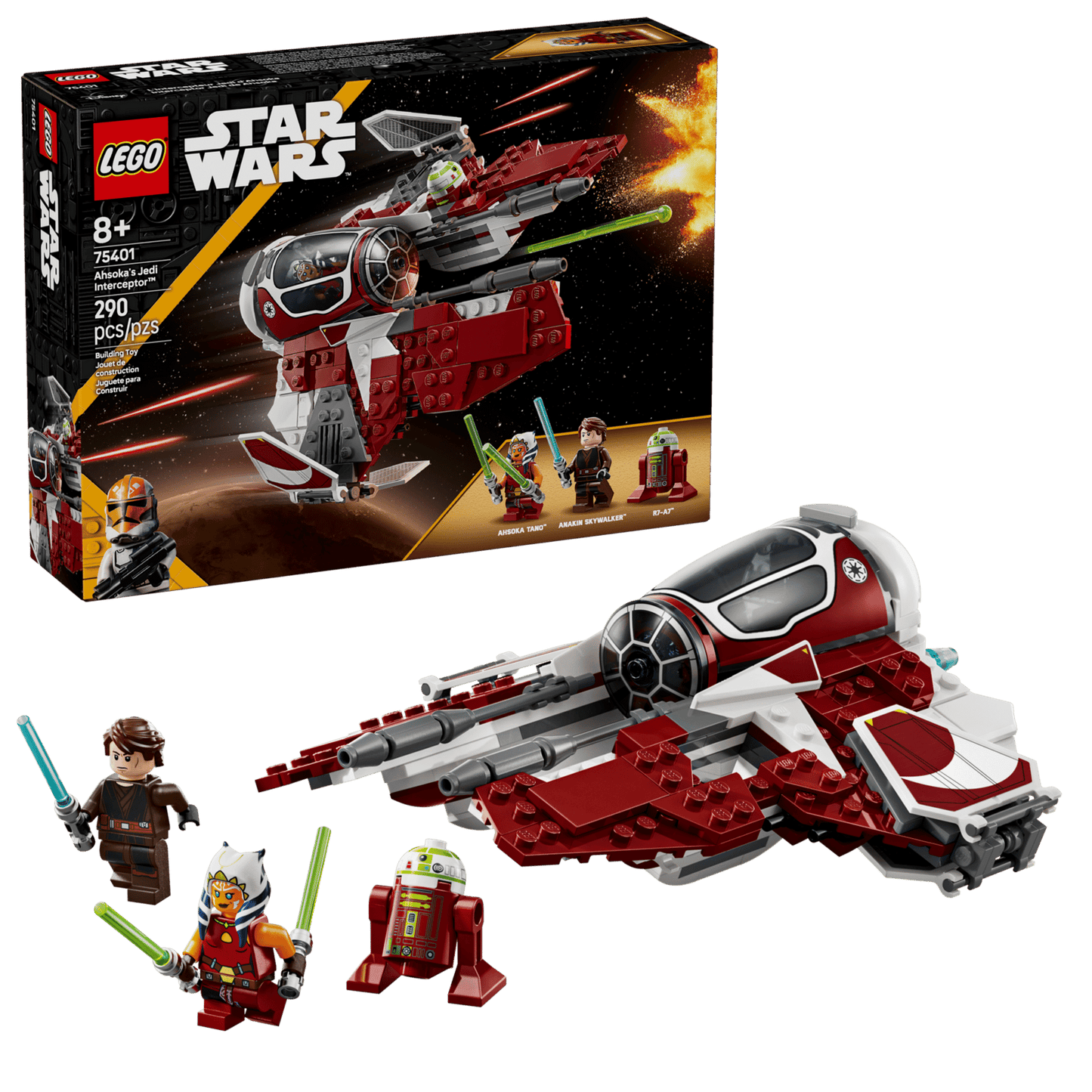 LEGO - Star Wars #75401 Ahsoka's Jedi Interceptor